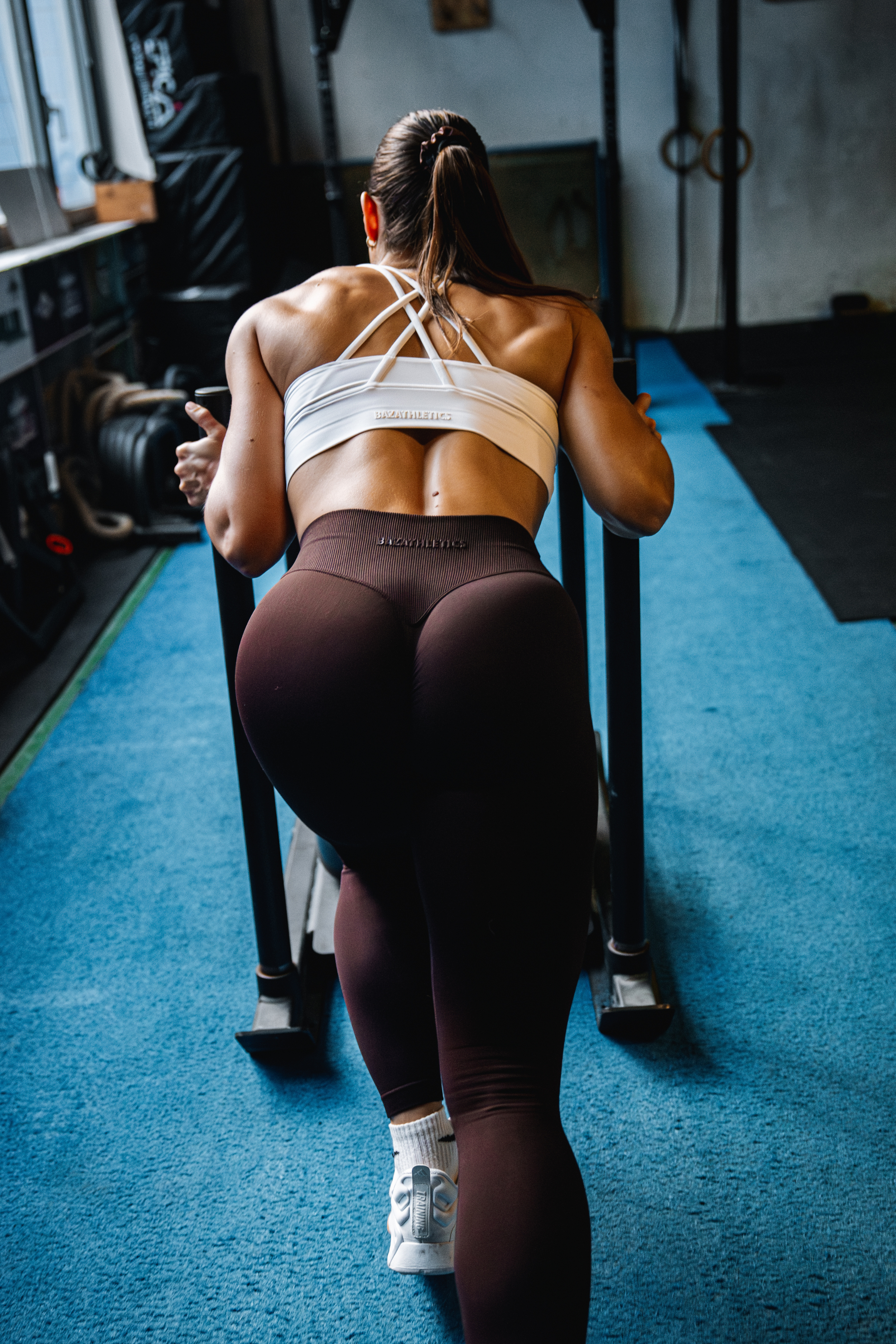 Timeless Legging Scrunch - Marron