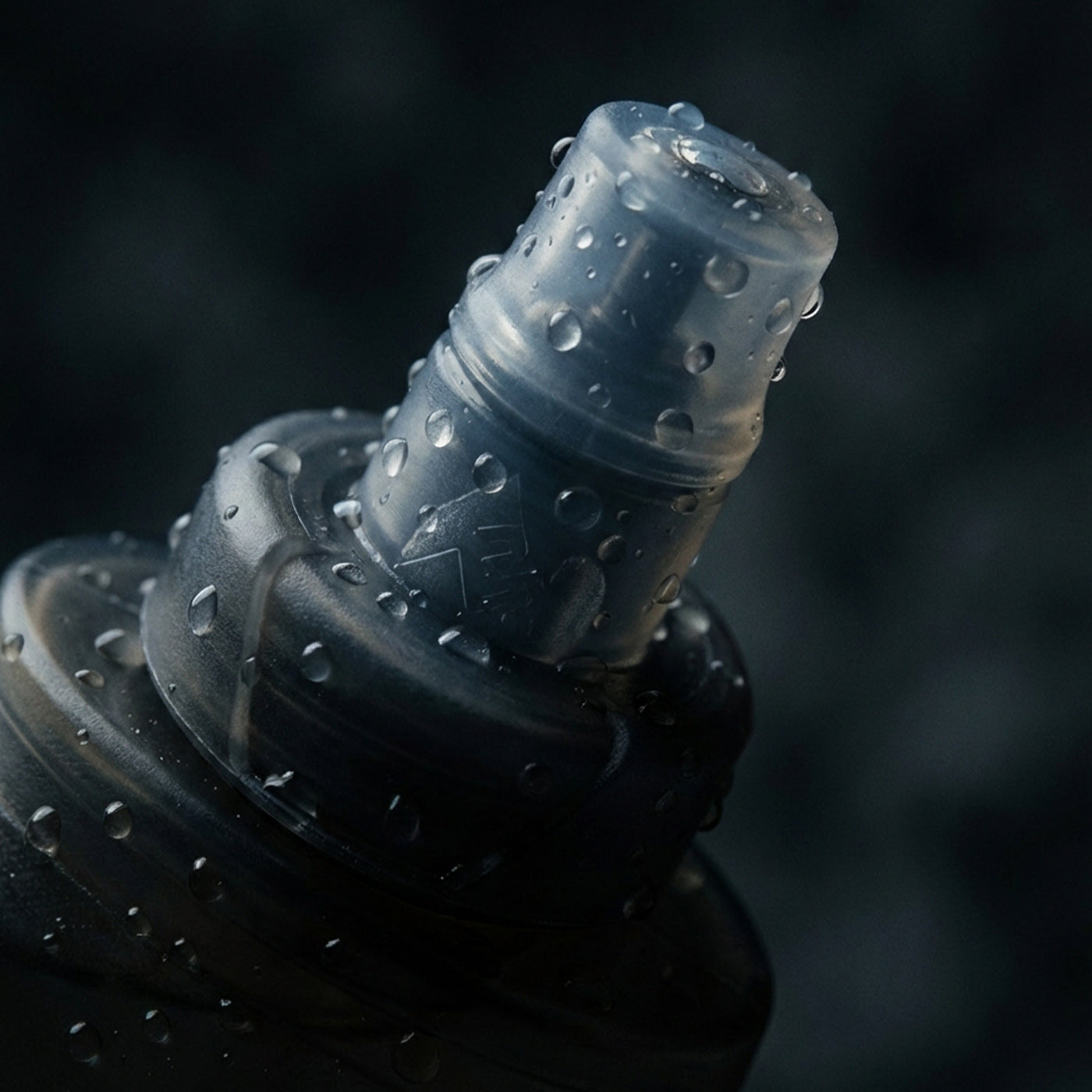 valve anti-fuite flasque souple running silicone détail macro