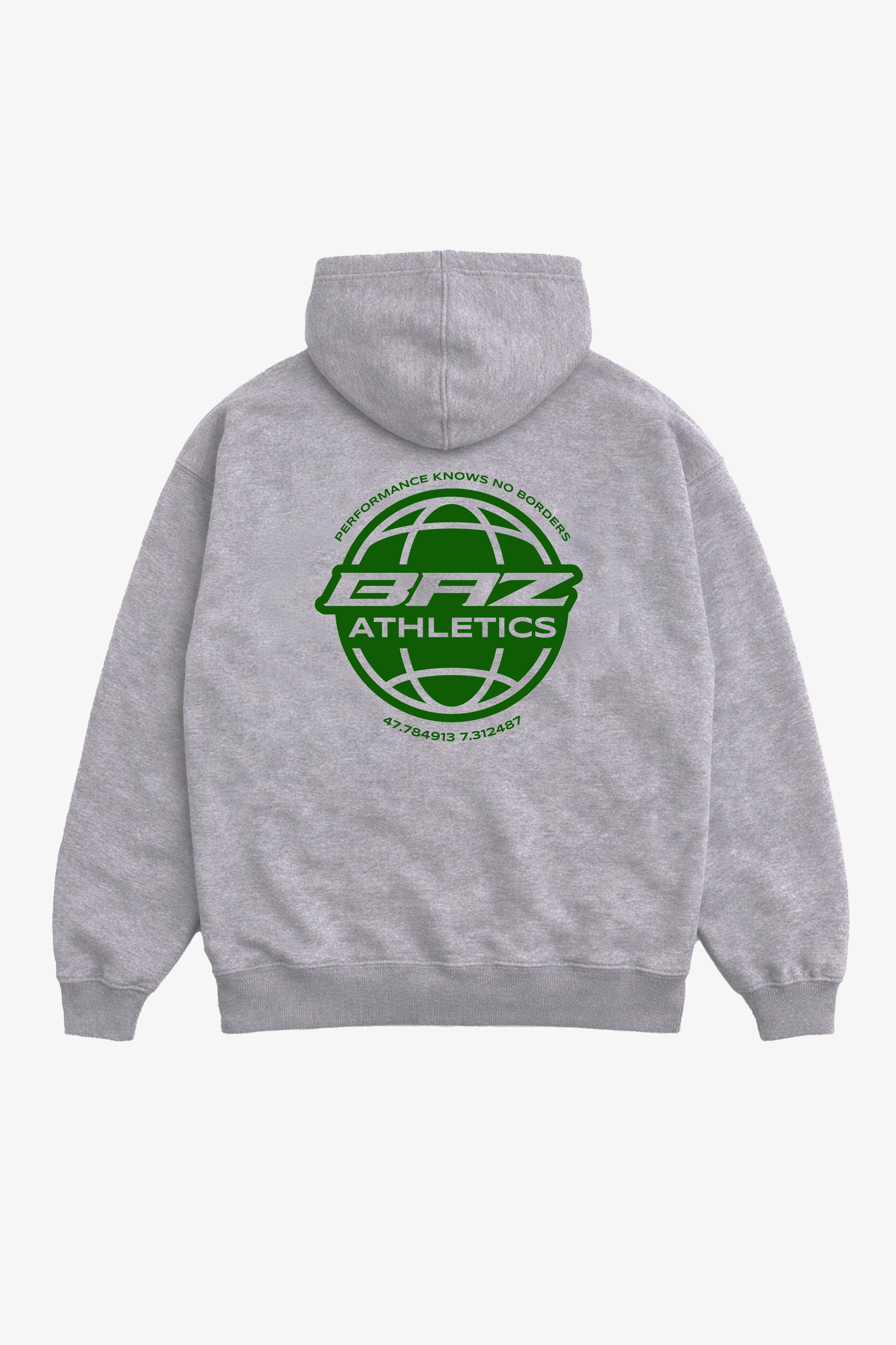 Hoodie No Borders - Gris