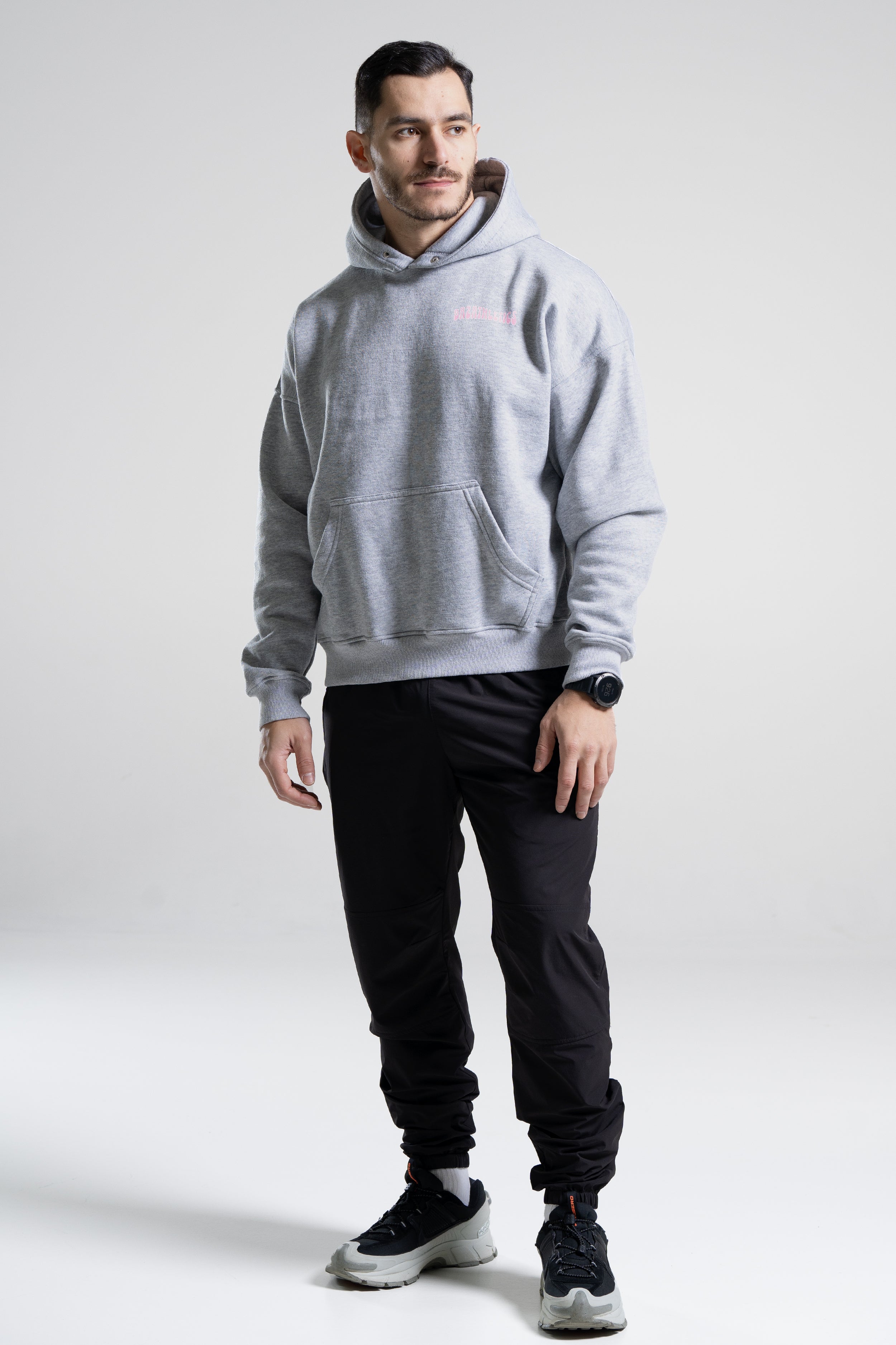 Hybrid Athlete Club Hoodie - Gray