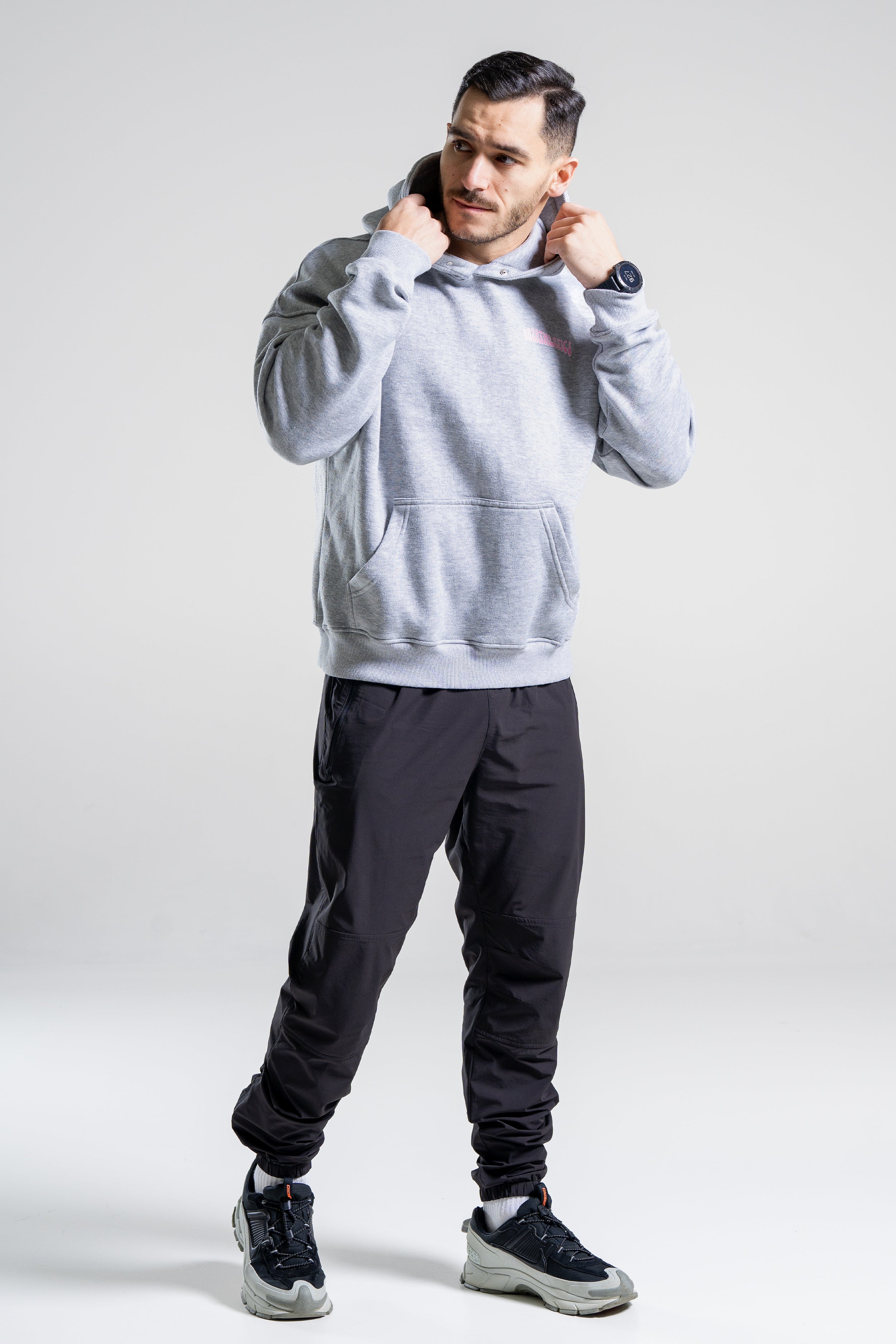 Hybrid Athlete Club Hoodie - Gray