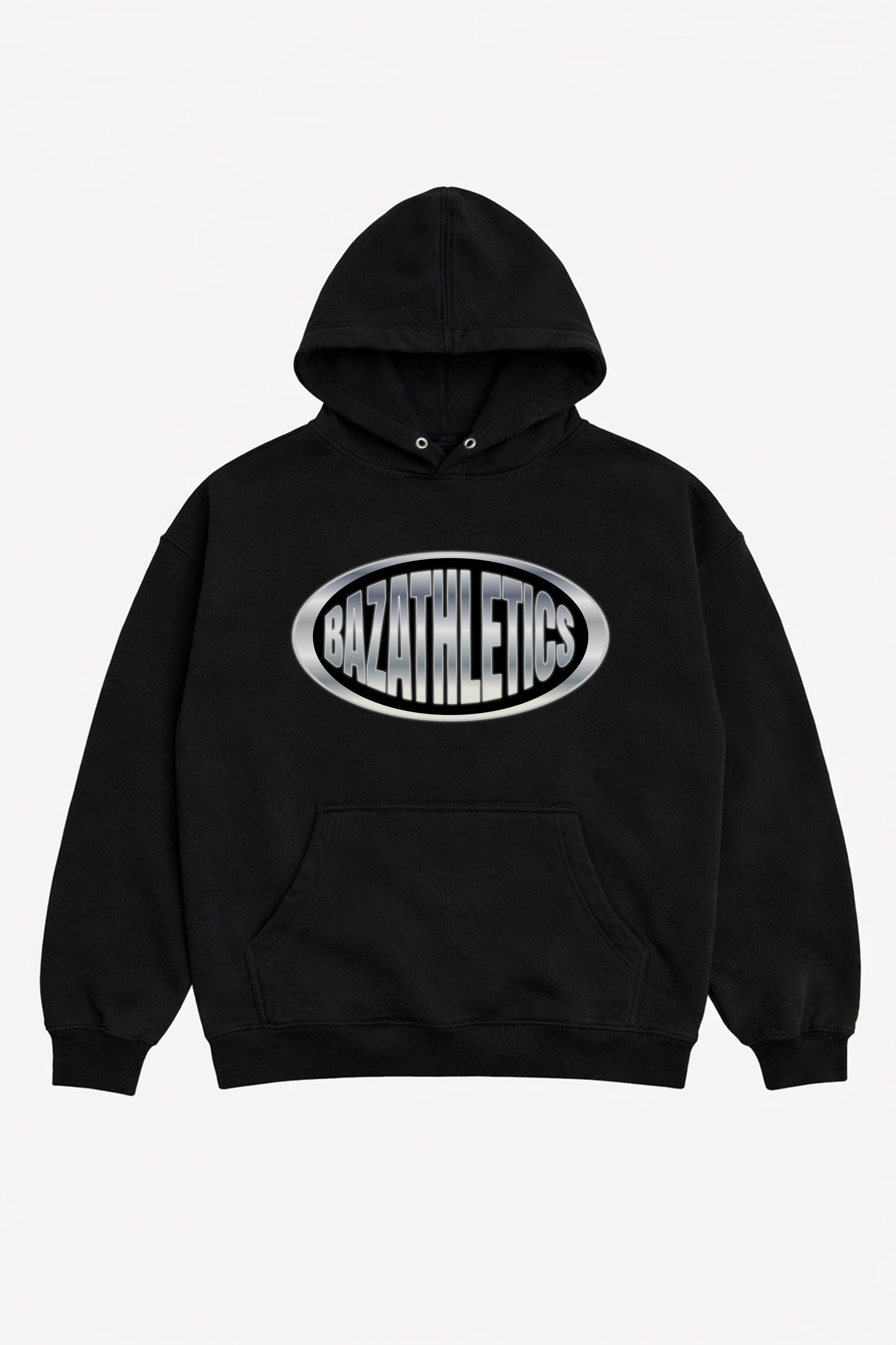 Metallic Hoodie - Black