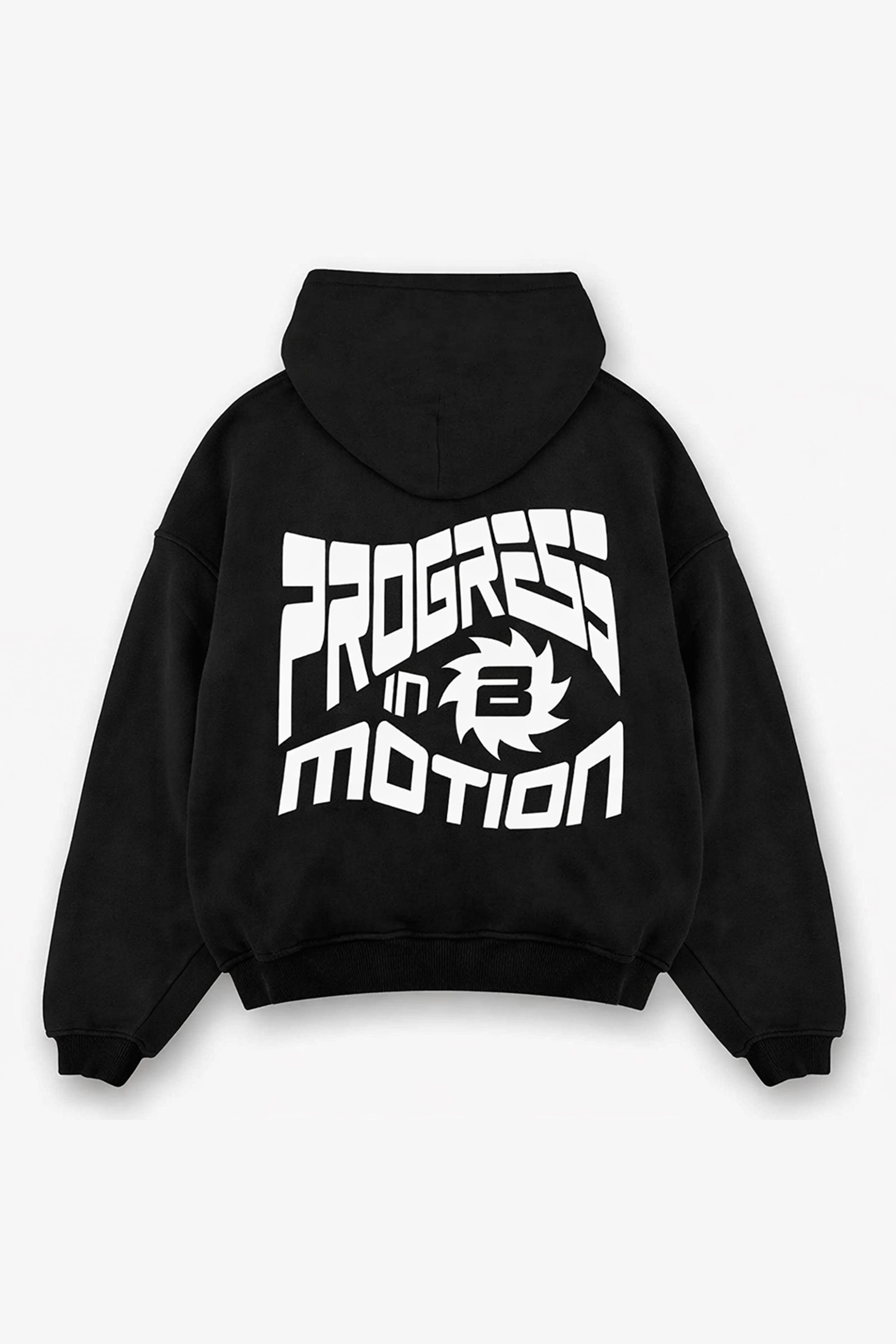 Hoodie Progress In Motion - Noir