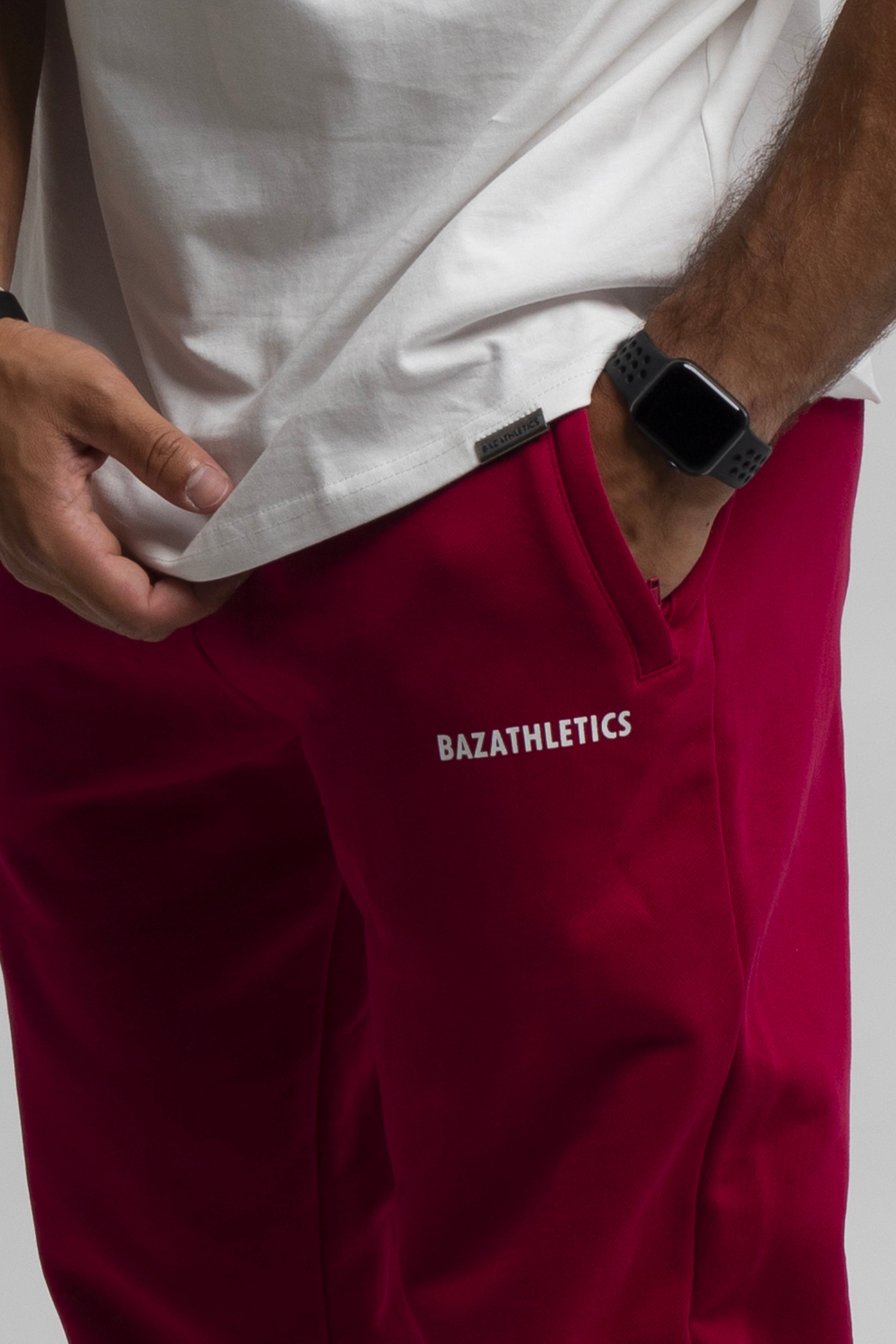 Pantalon de Jogging Signature - Burgundy