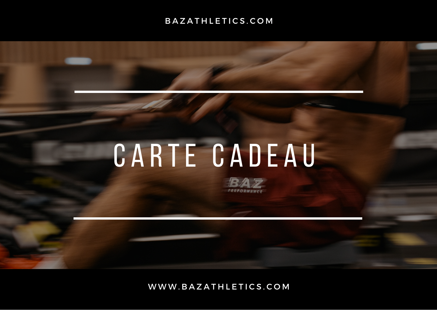 Carte Cadeau Baz Athletics