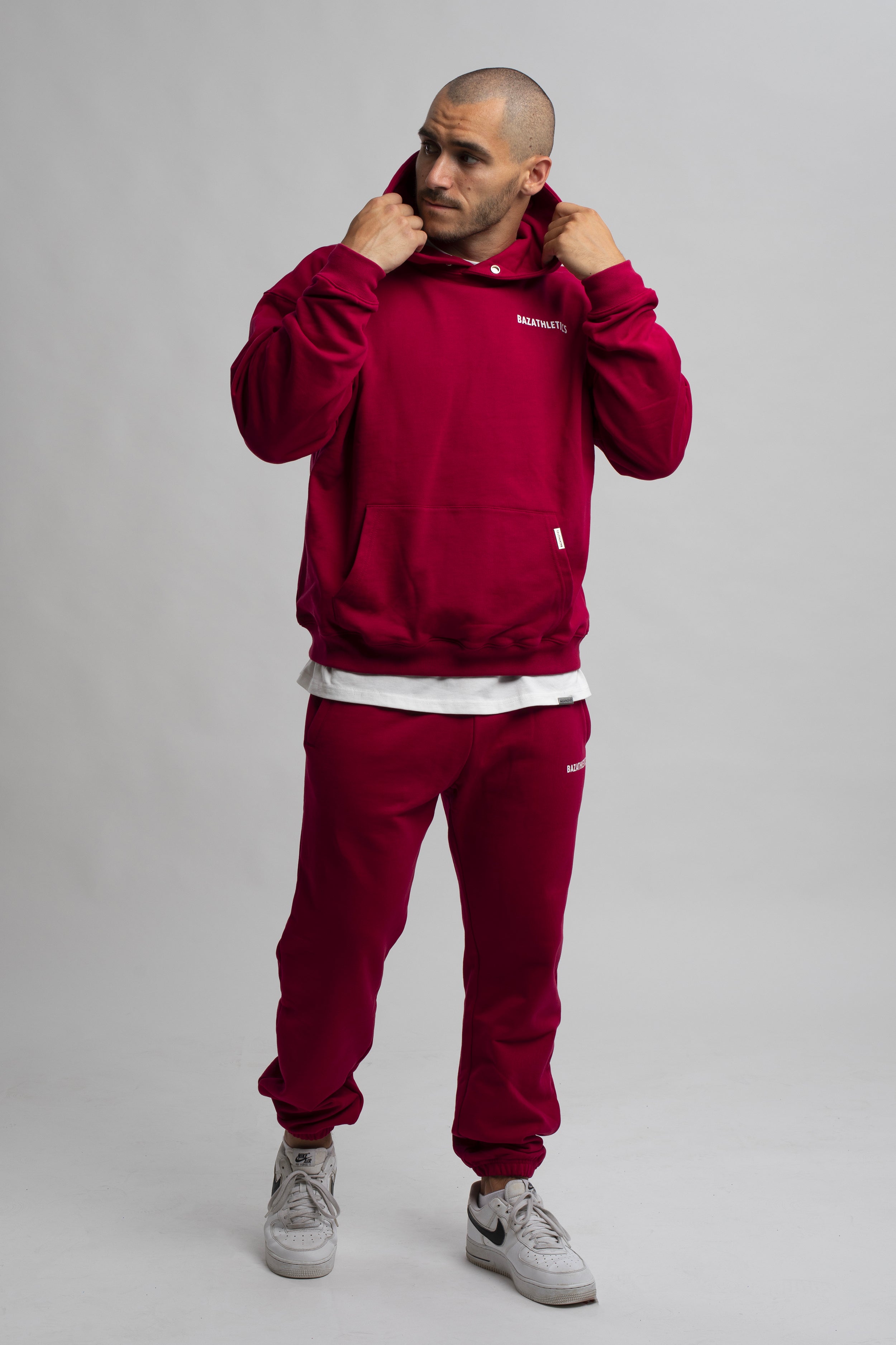 pull oversize rouge