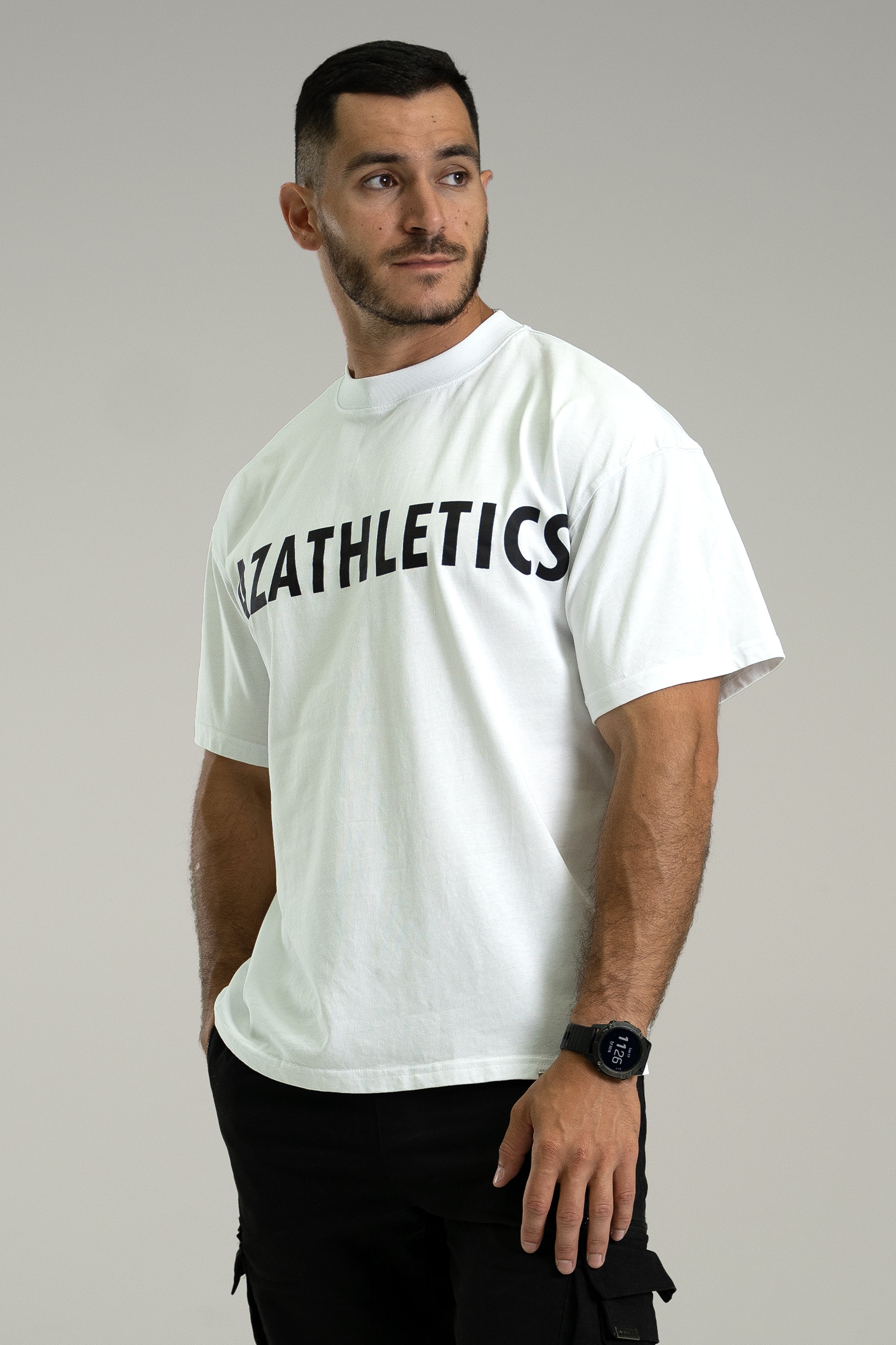 T-Shirt Baz Athletics - Blanc