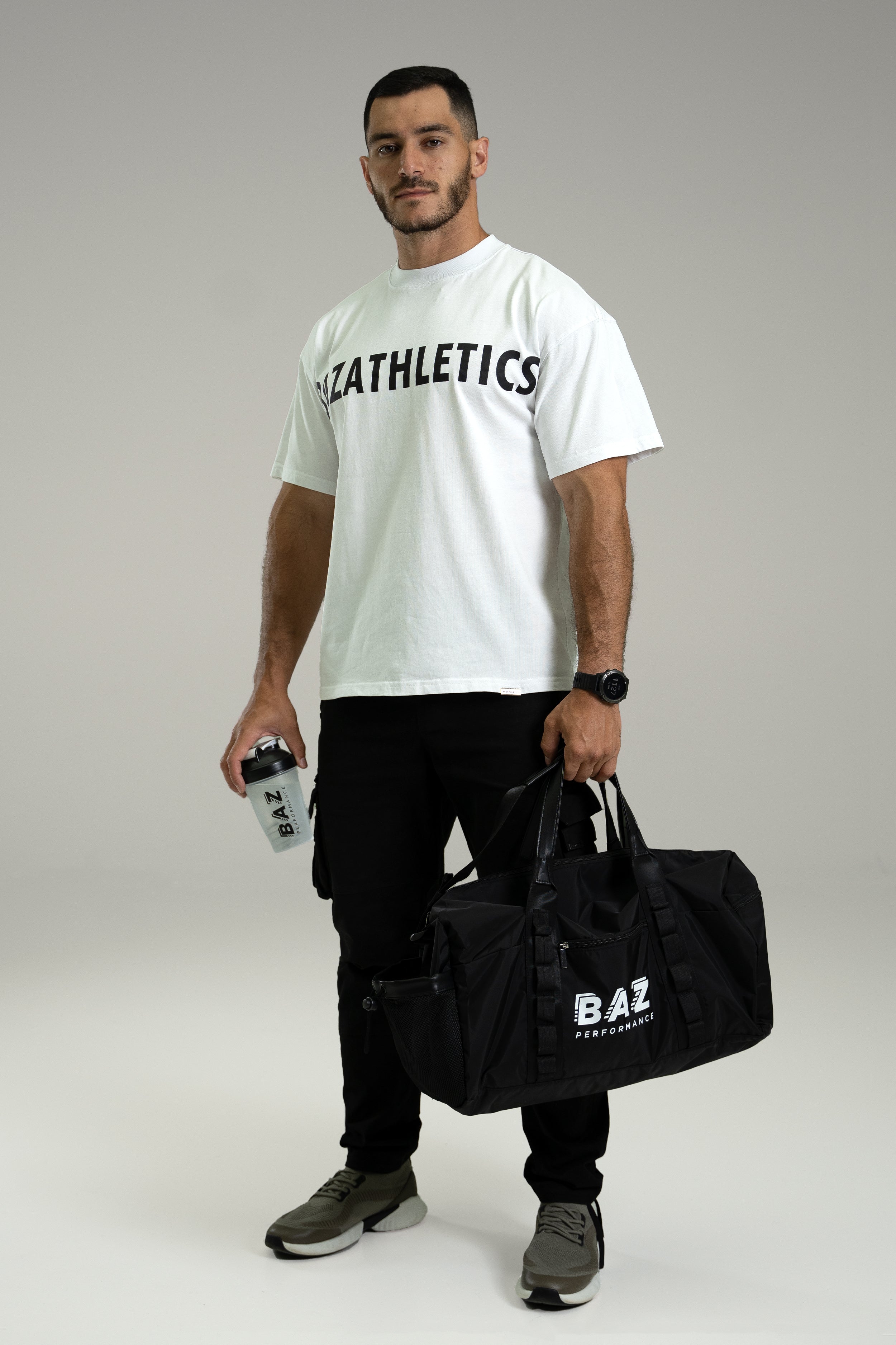 T-Shirt Baz Athletics - Blanc