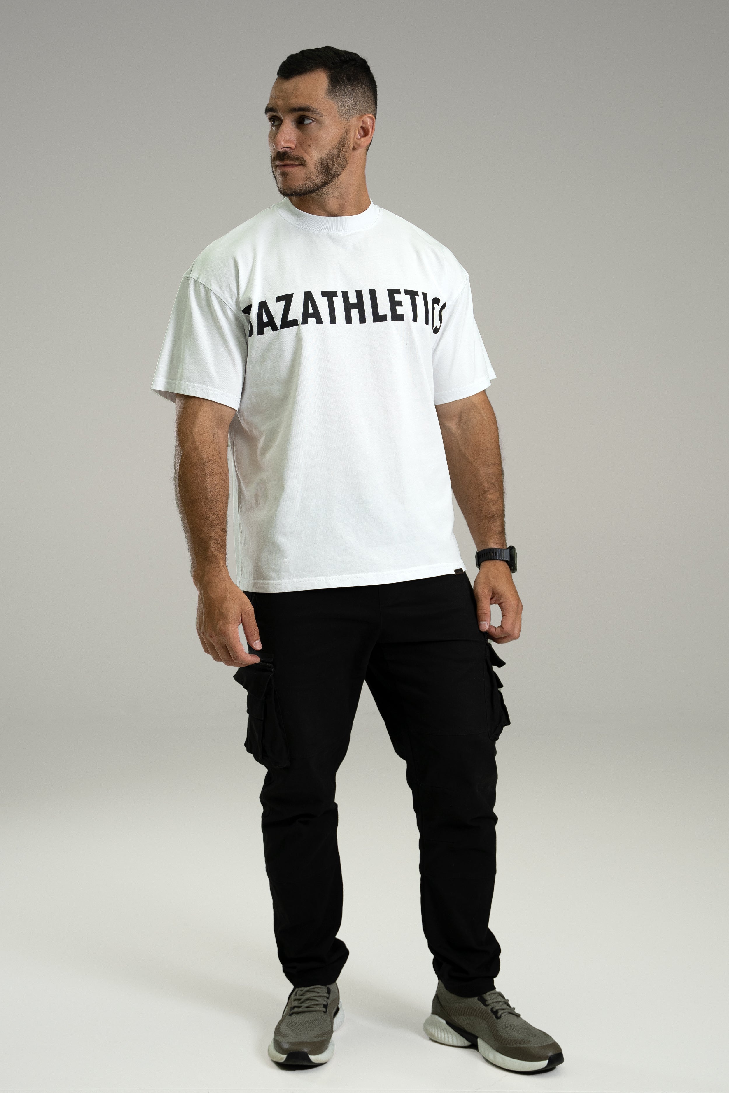 T-Shirt Baz Athletics - Blanc