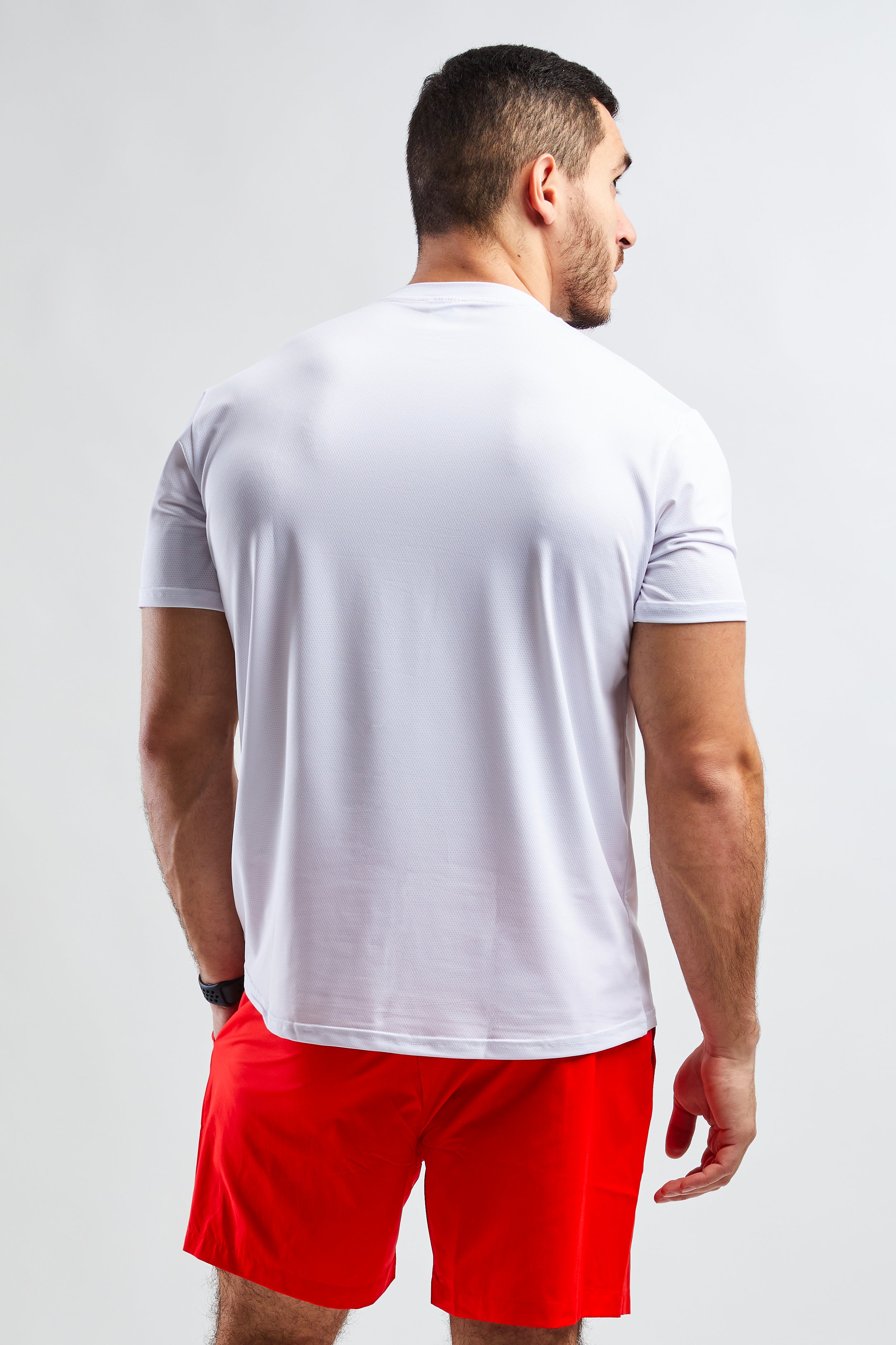 T-shirt blanc de training