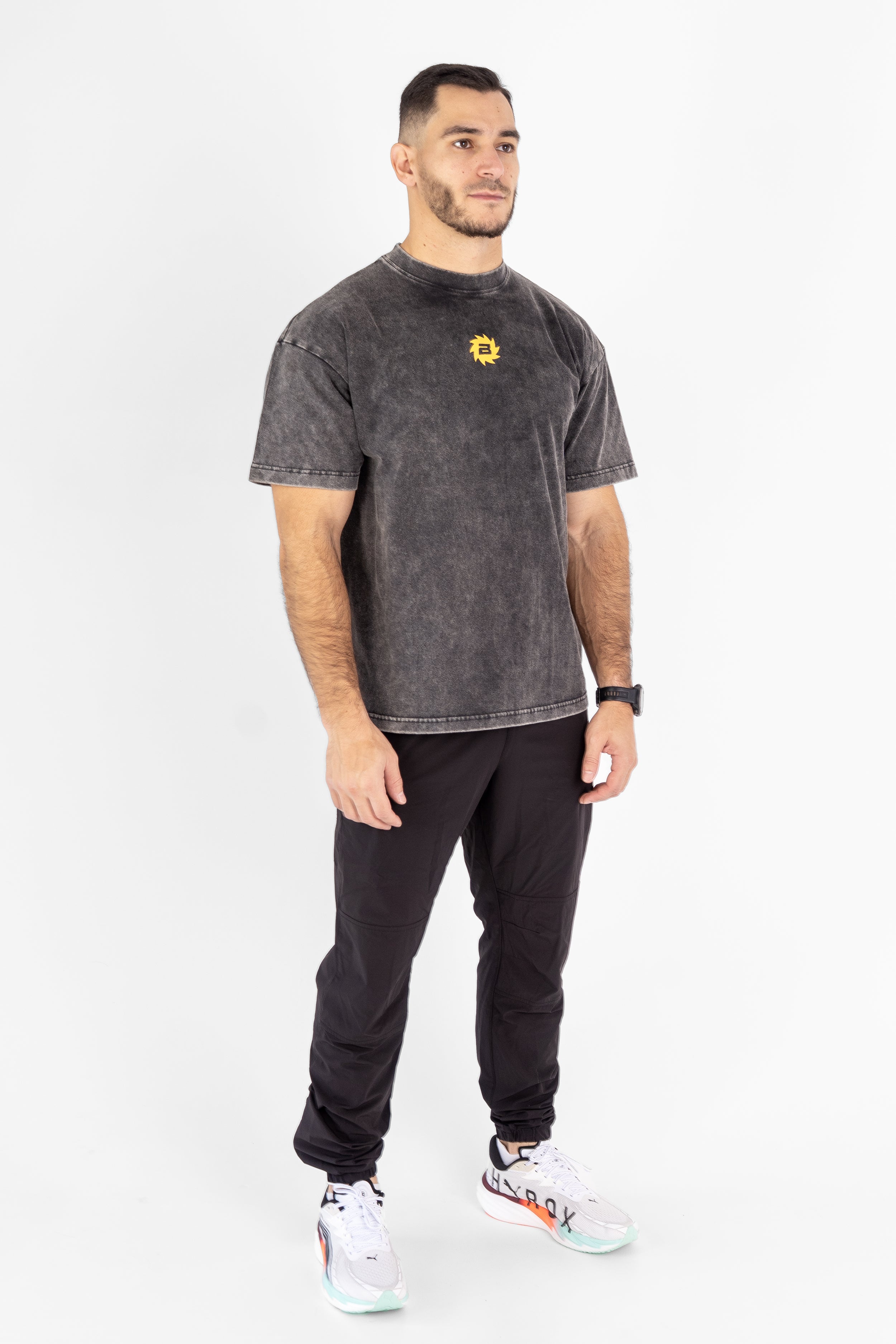 T-shirt Progress - Gris Vintage