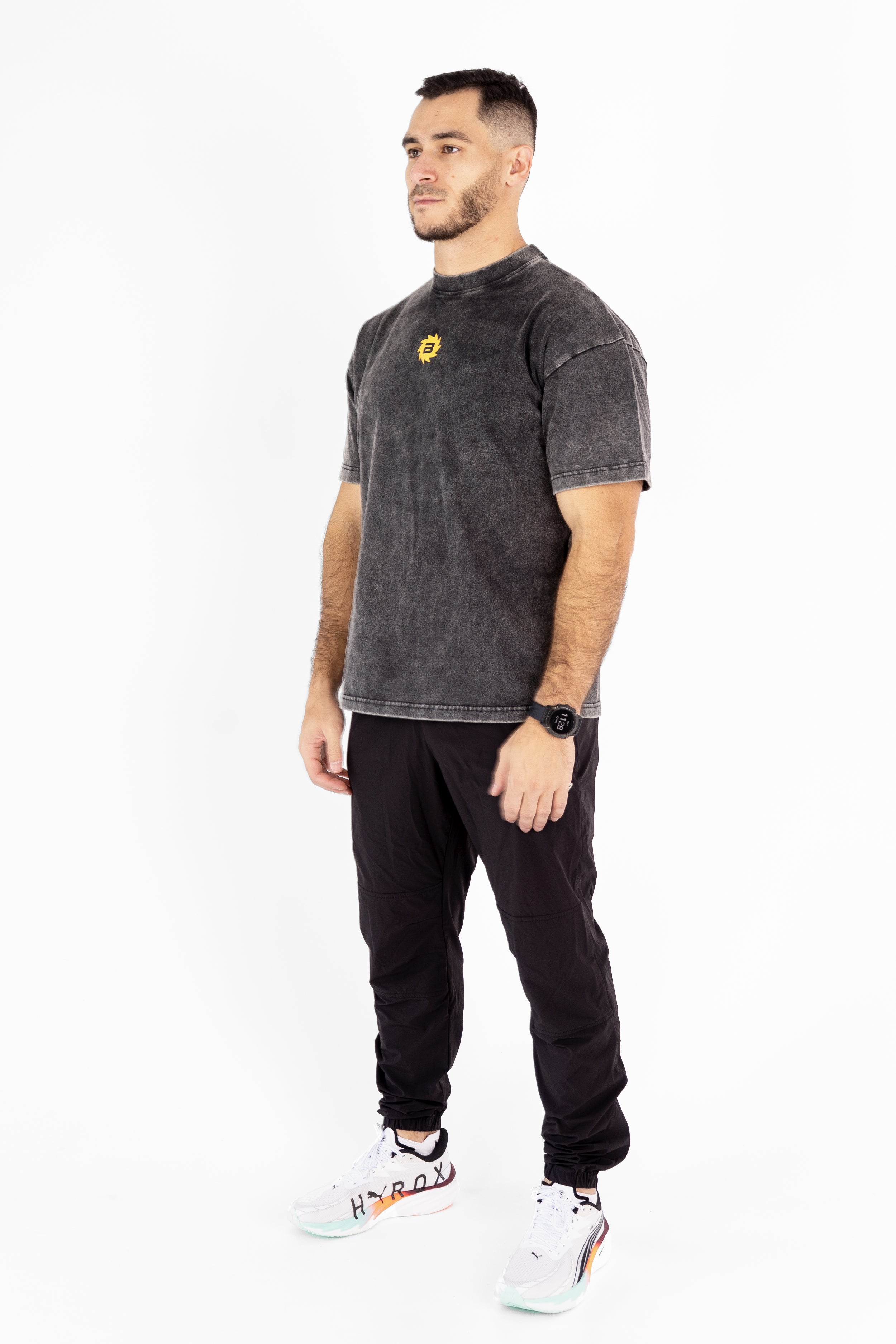 T-shirt Progress - Gris Vintage