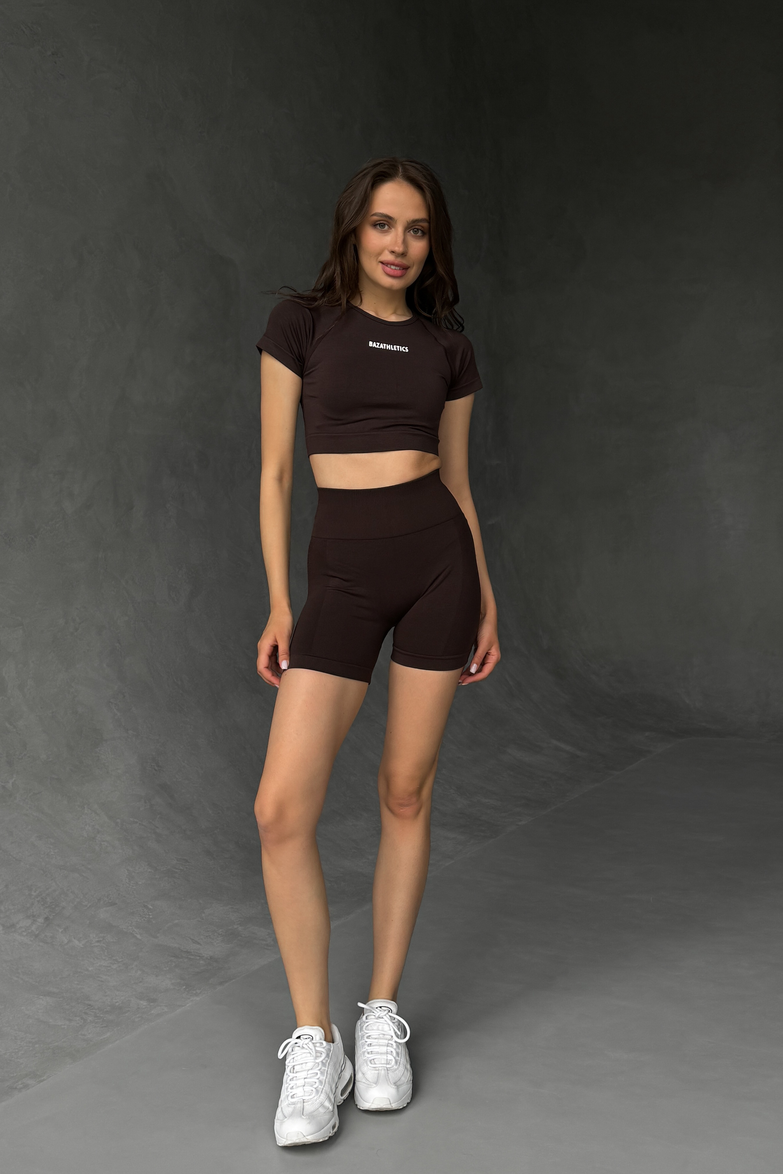 Timeless Crop Top - Marron