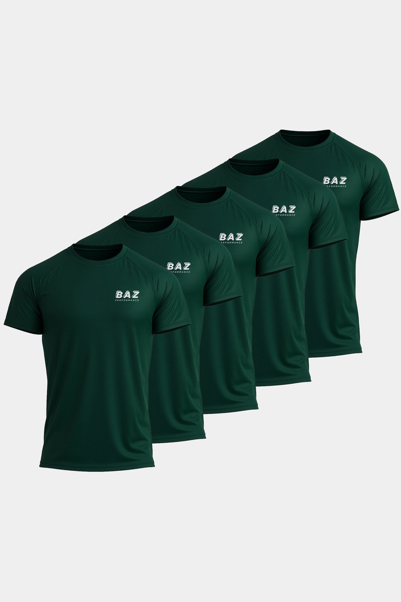 Pack de 5 - T-shirt Elite Vert