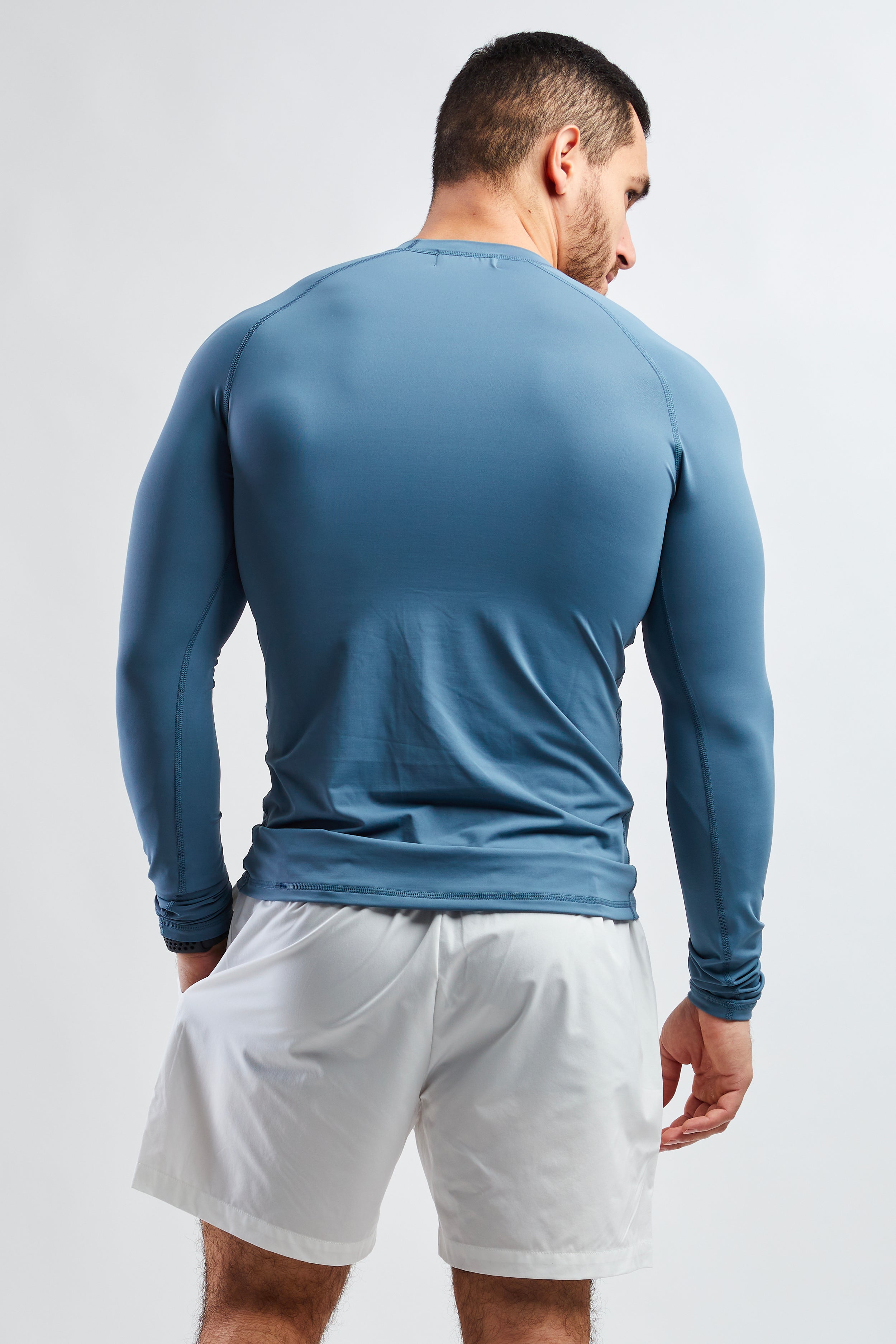 Performance Long Sleeve T-Shirt - Blue