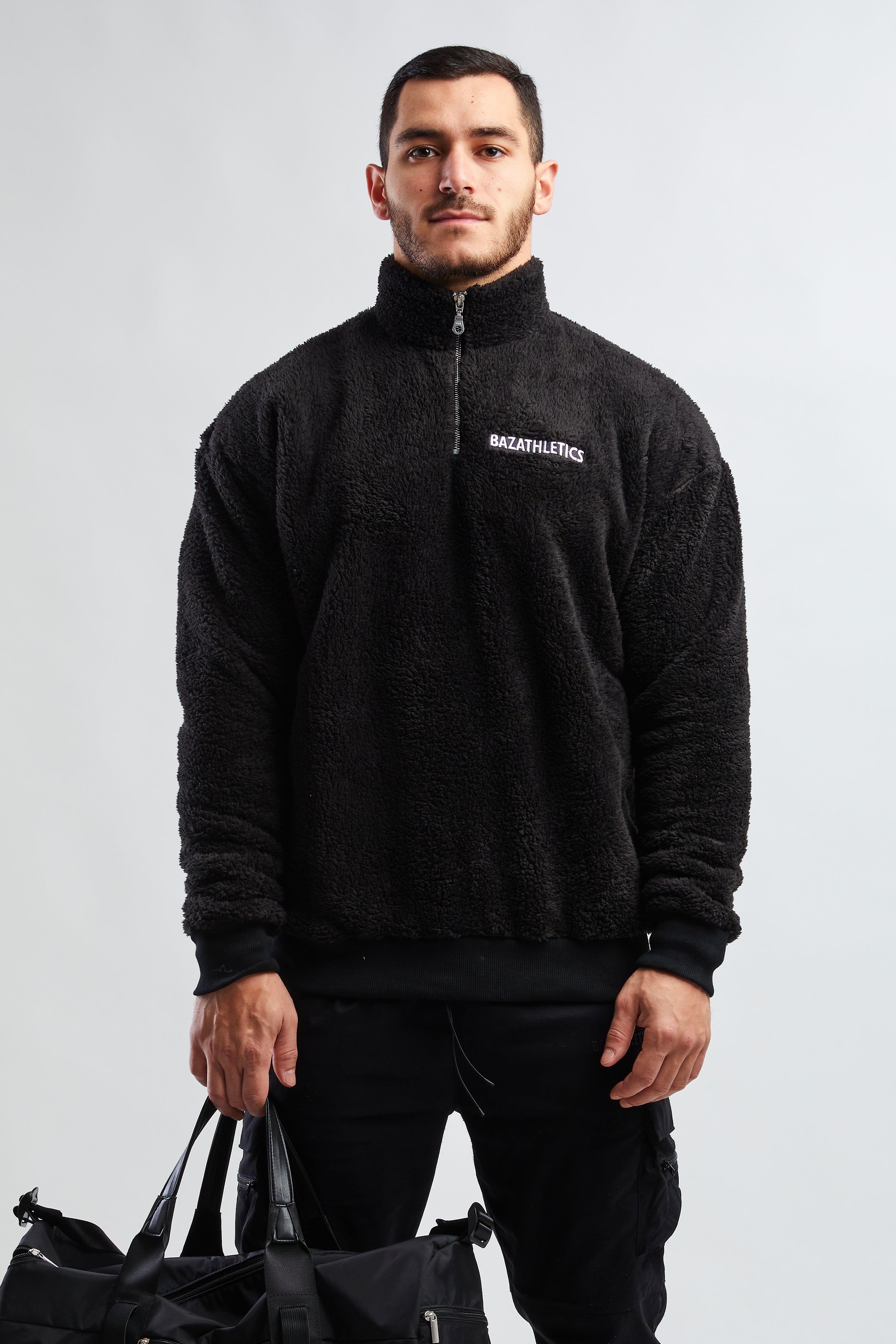 Fleece Sweater - Black