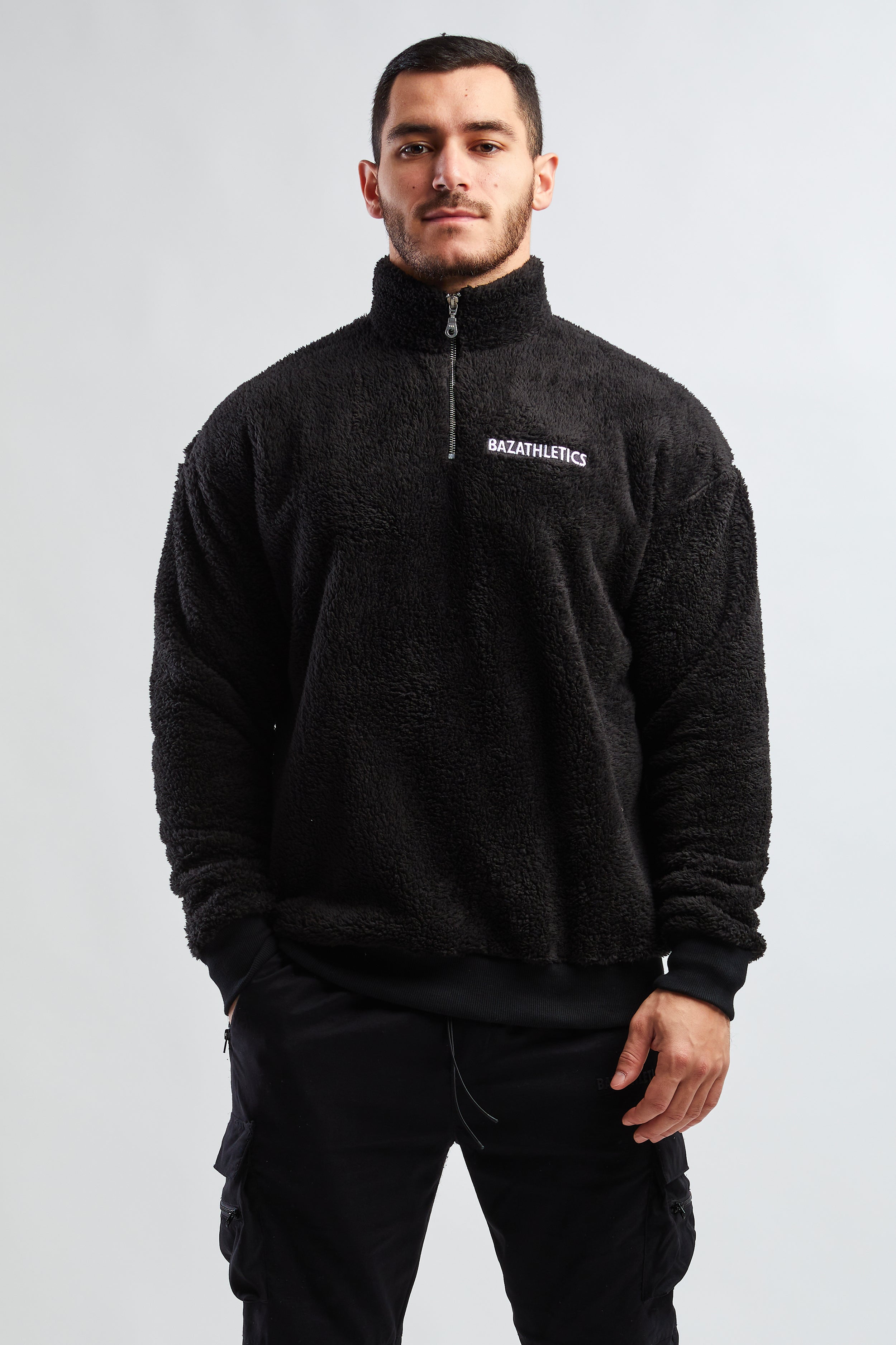Fleece Sweater - Black