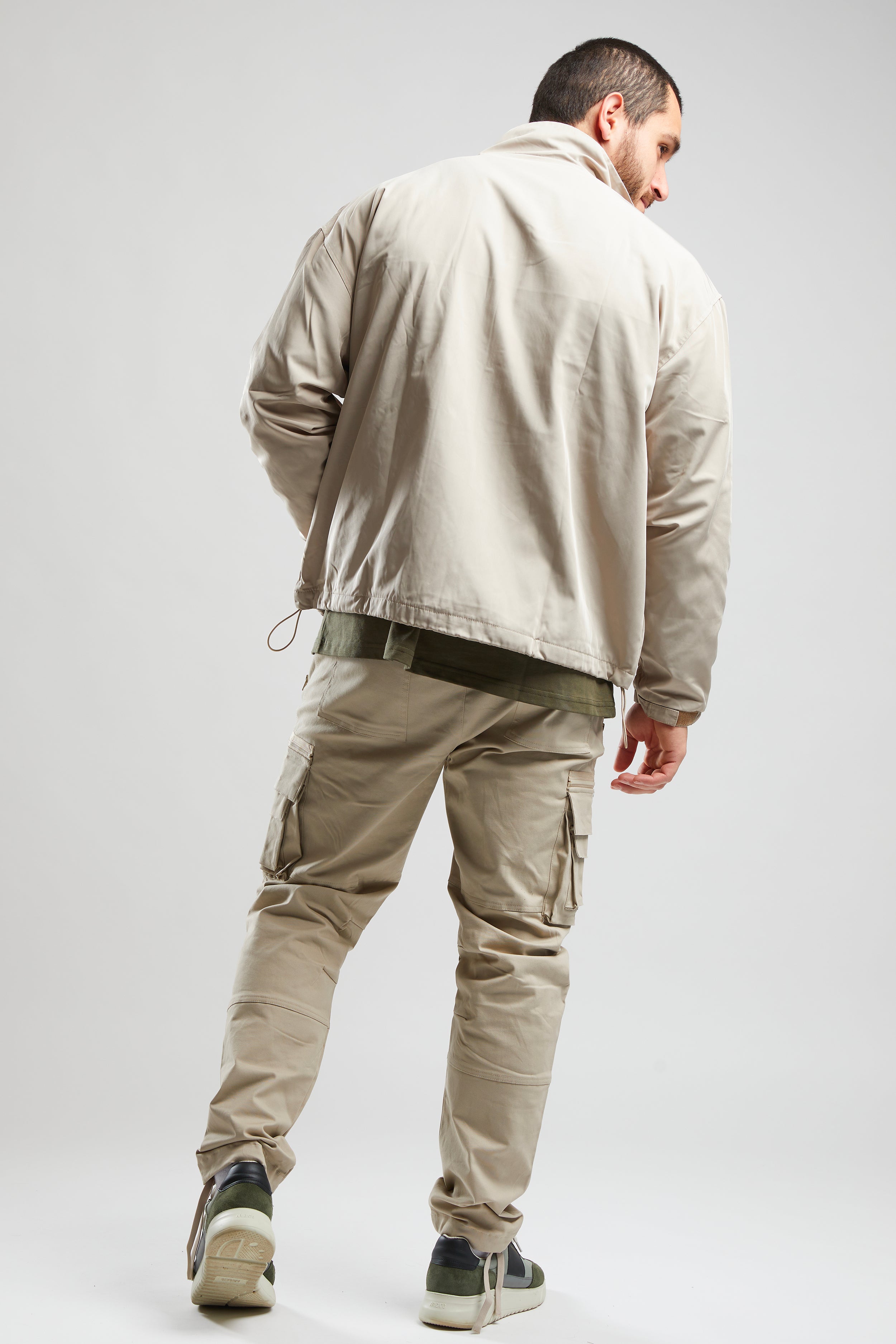 Premium Track Jacket - Beige