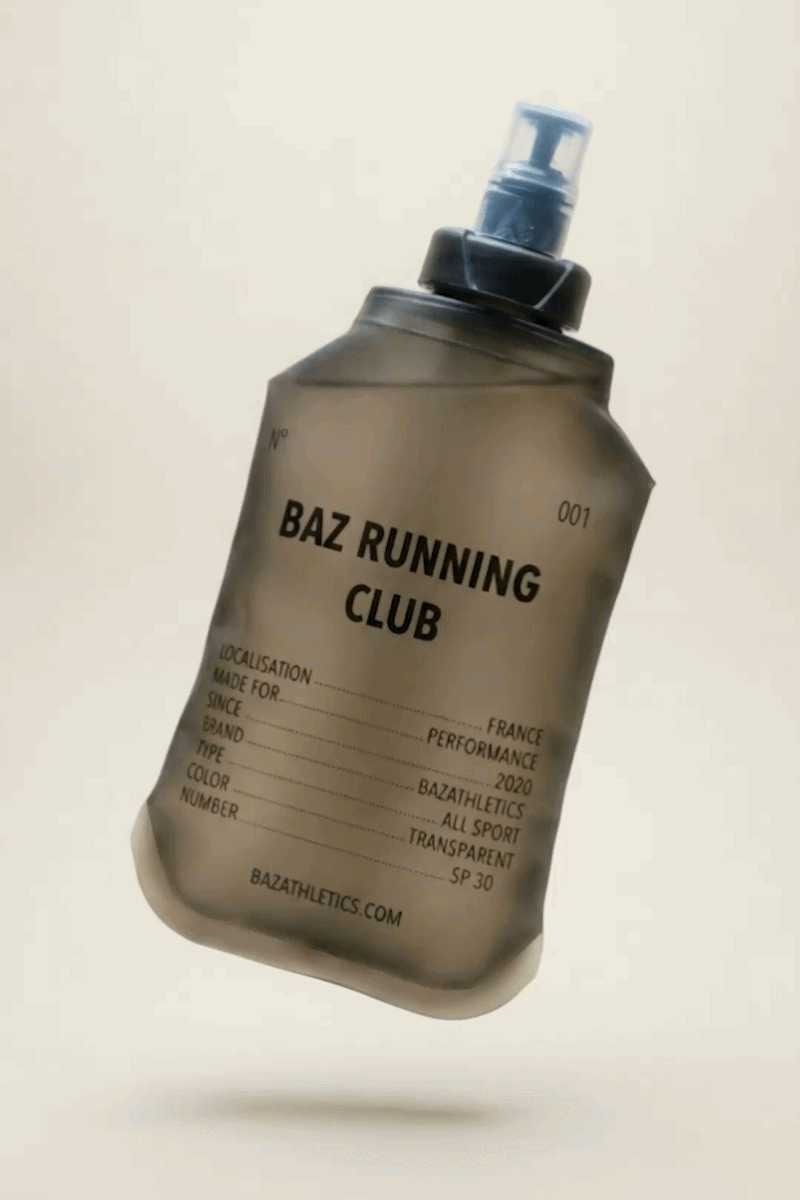 Flasque Souple 250mL - Baz Running Club