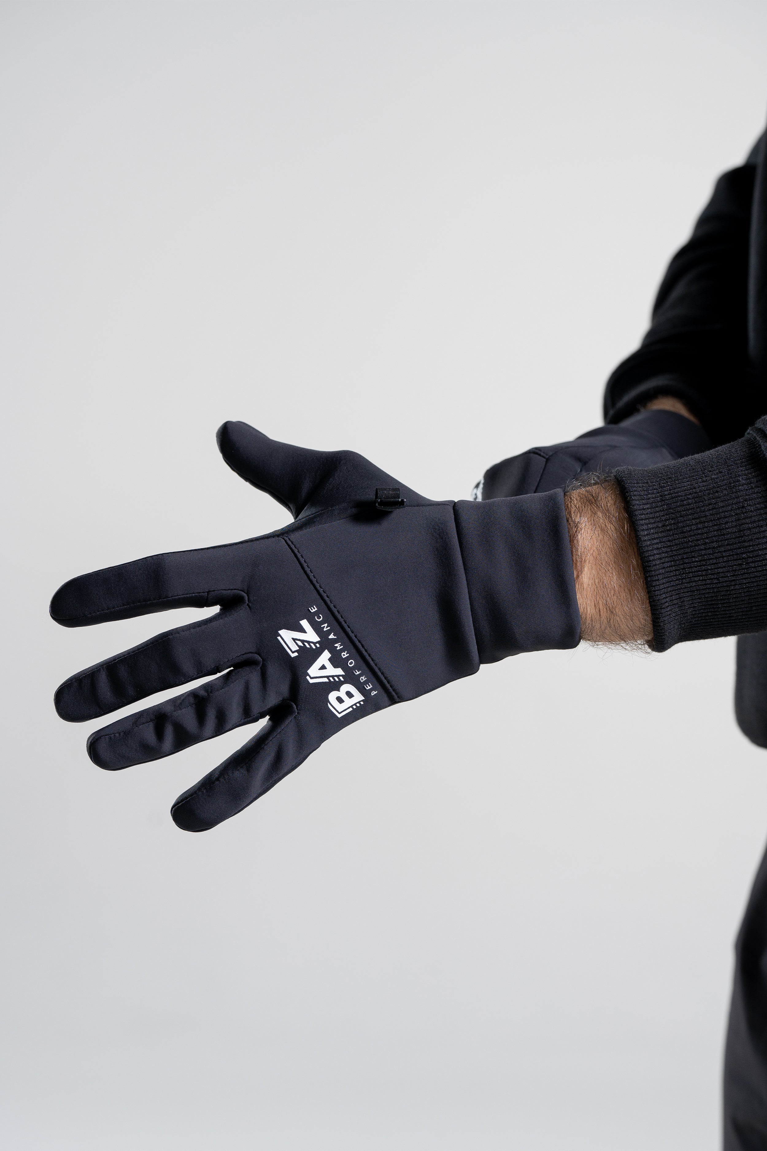 Gants Running Tactiles - Noir