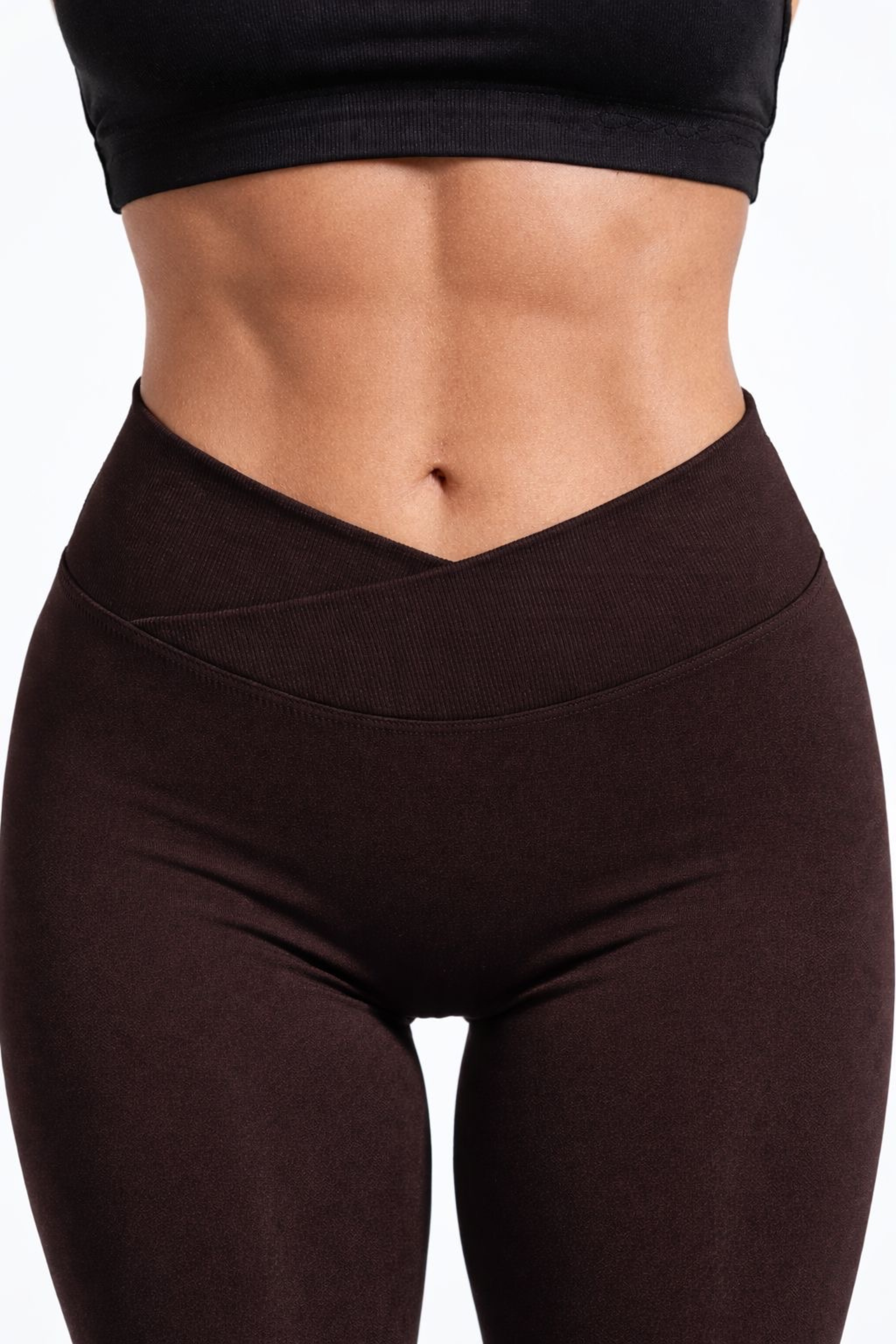 Timeless Legging Scrunch - Marron