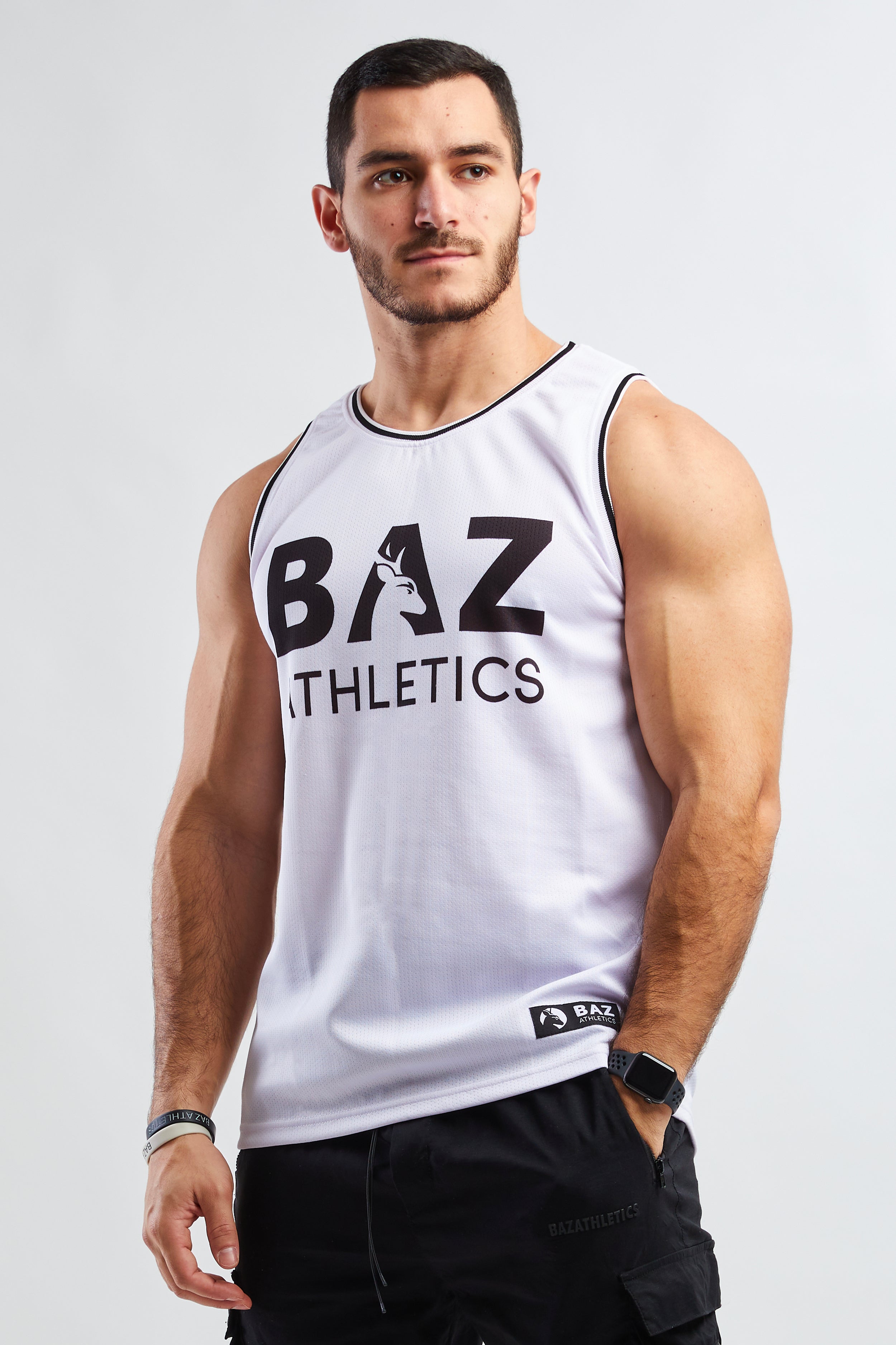 Jersey Baz Athletics - Blanc