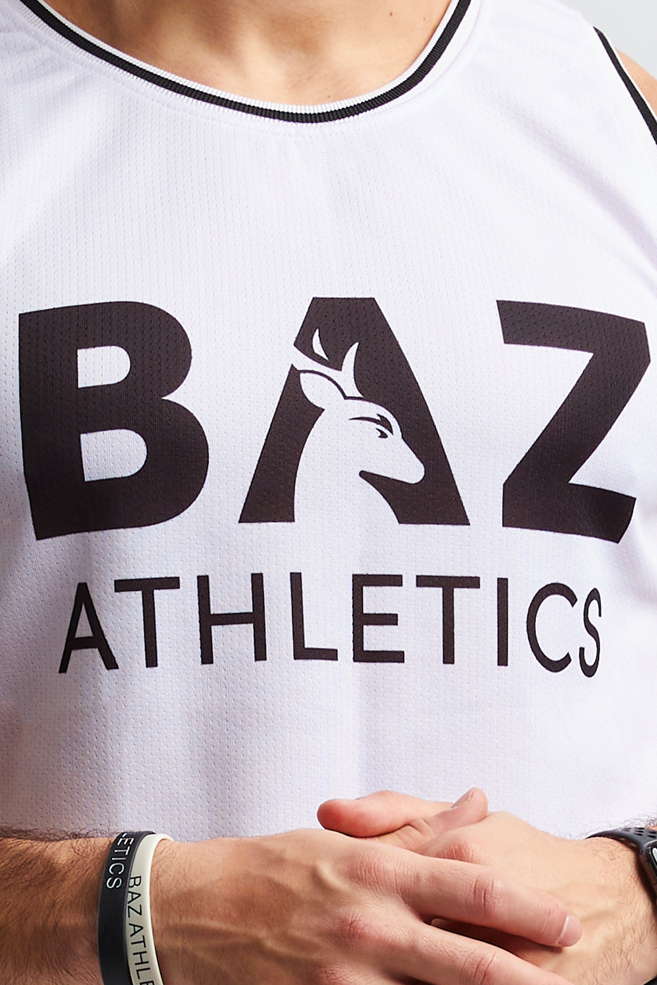 Jersey Baz Athletics - Blanc