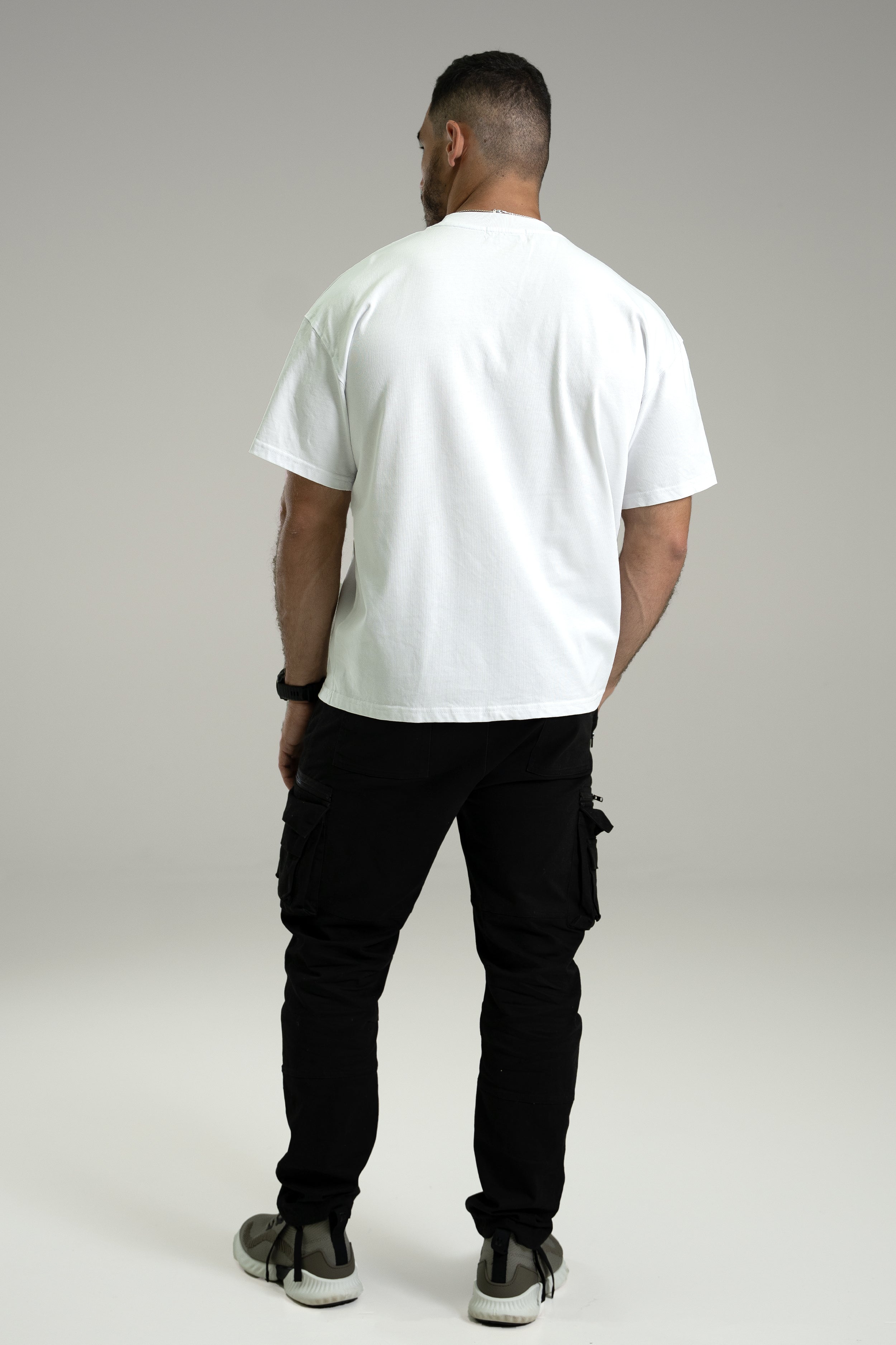 Premium Oversize T-Shirt - Blanc