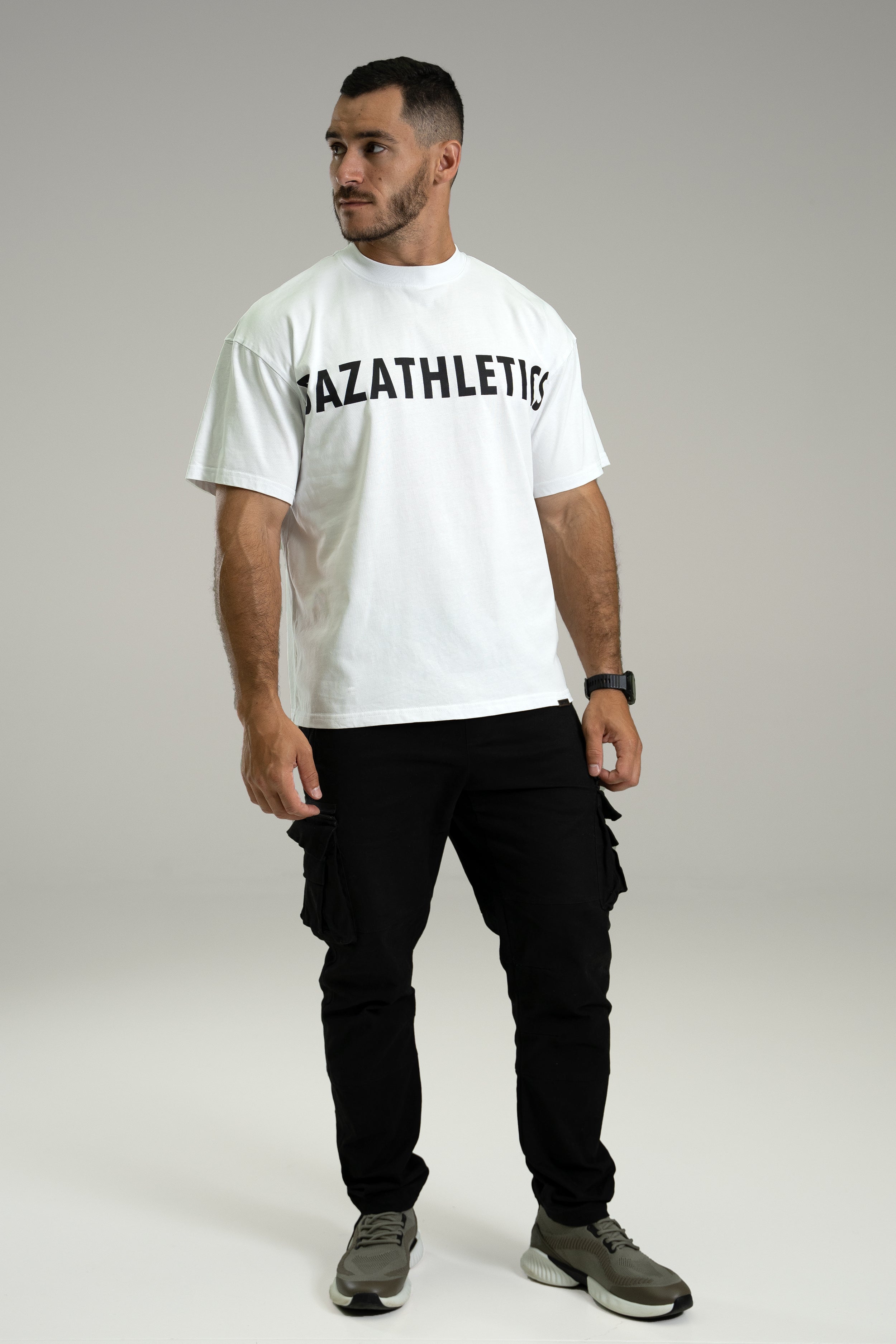 Premium Oversize T-Shirt - Blanc