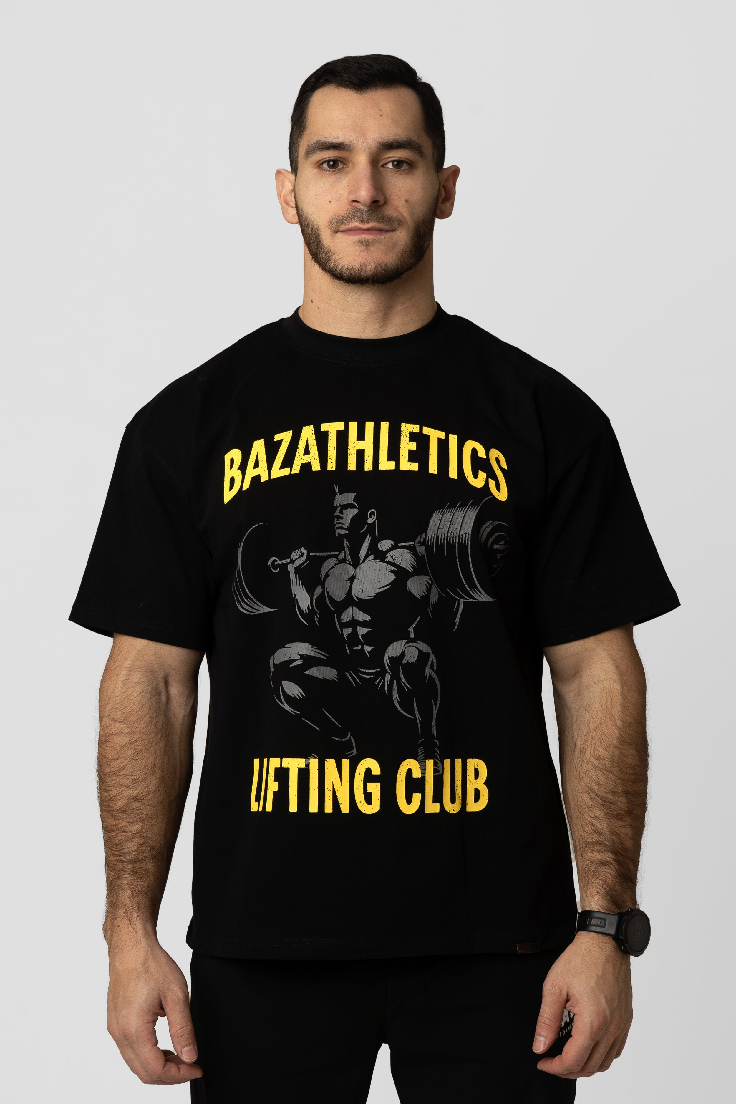T-shirt Oversize - Lifting Club Noir
