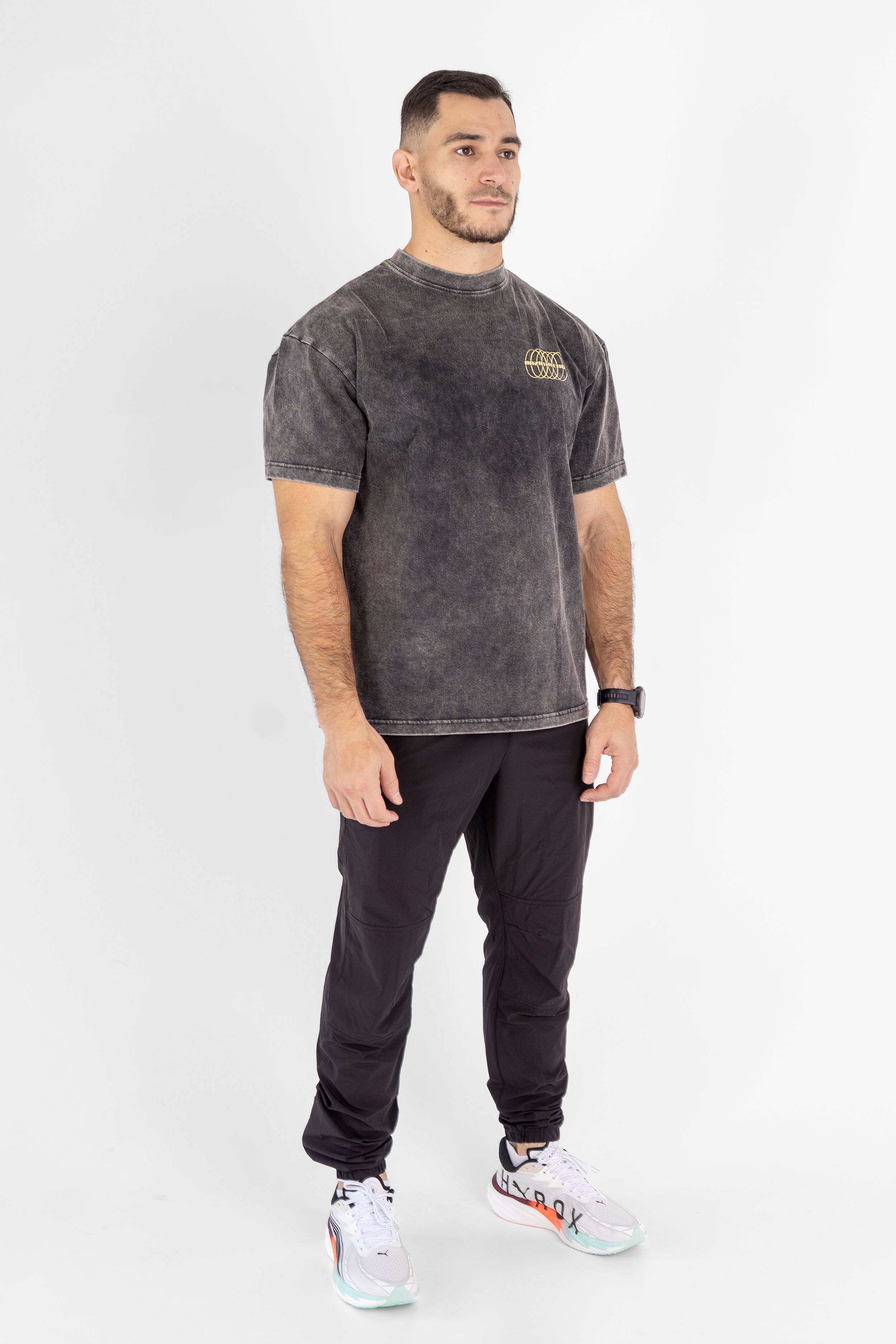 T-shirt Hybrid - Gris Vintage