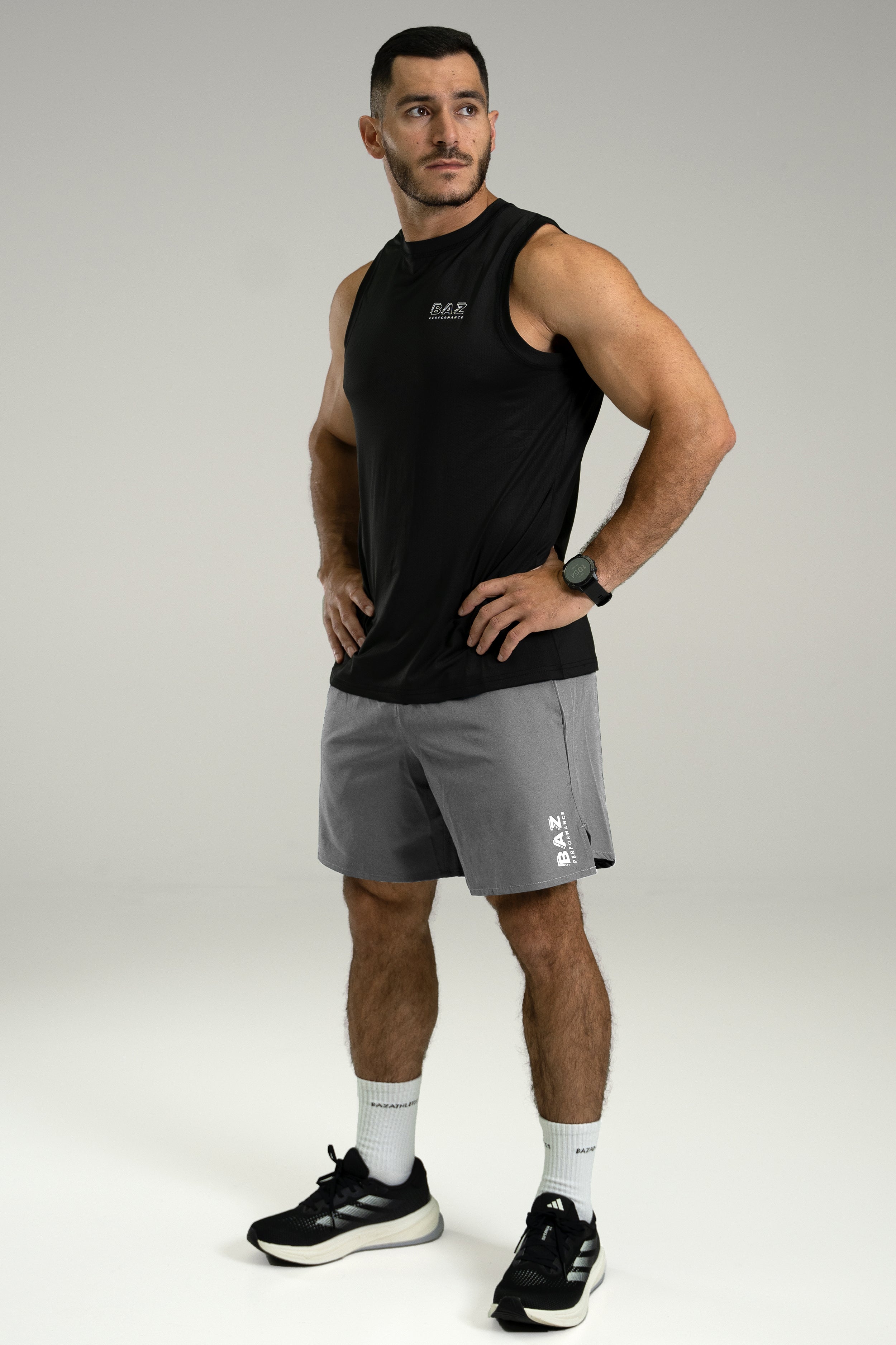 Training Short - Gris Clair