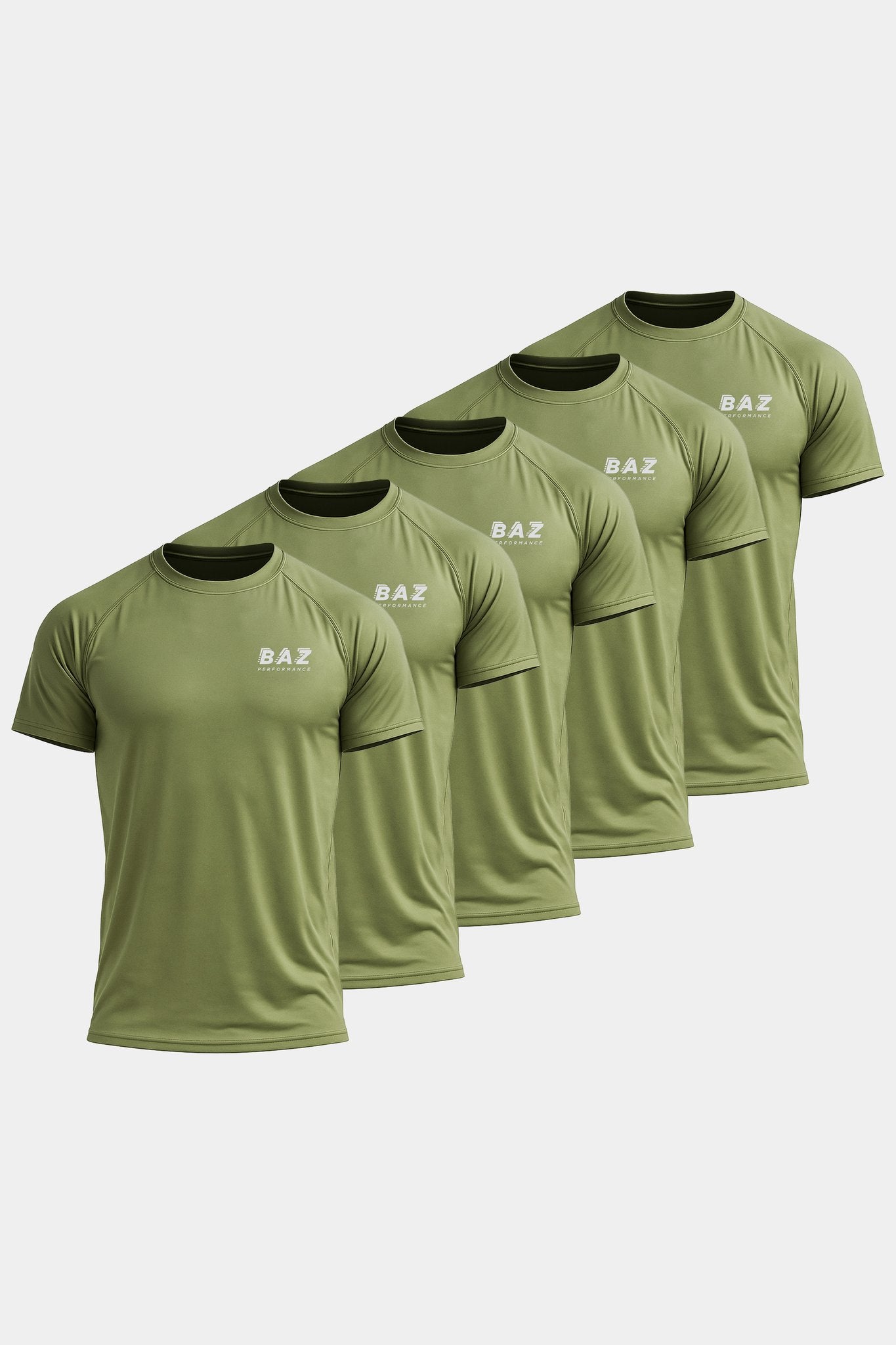 Pack de 5 - T-shirt Elite Kaki