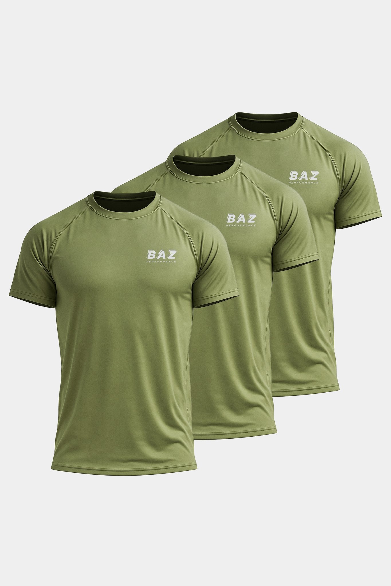 Pack de 3 - T-shirt Elite Kaki