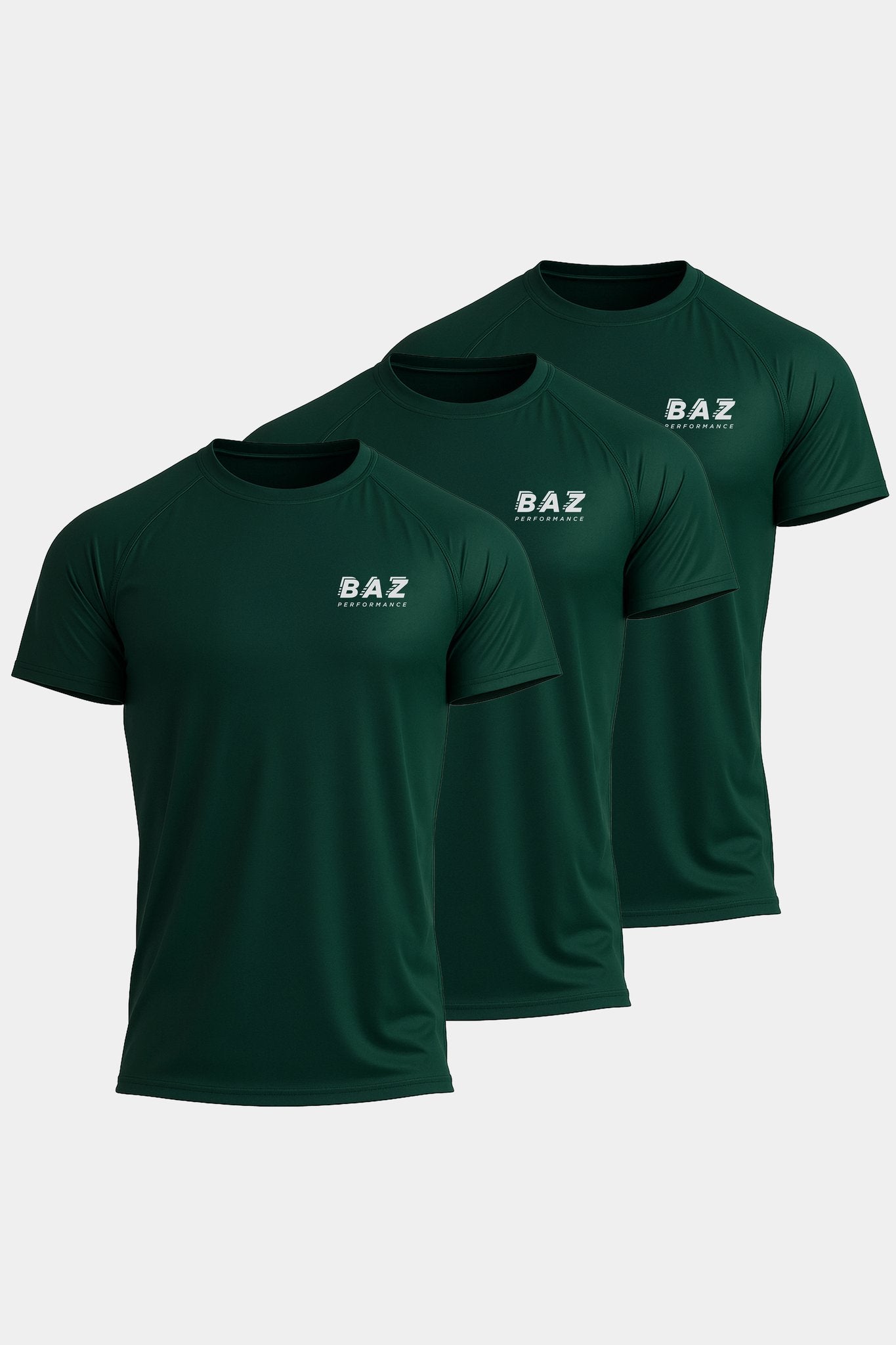 Pack de 3 - T-shirt Elite Vert