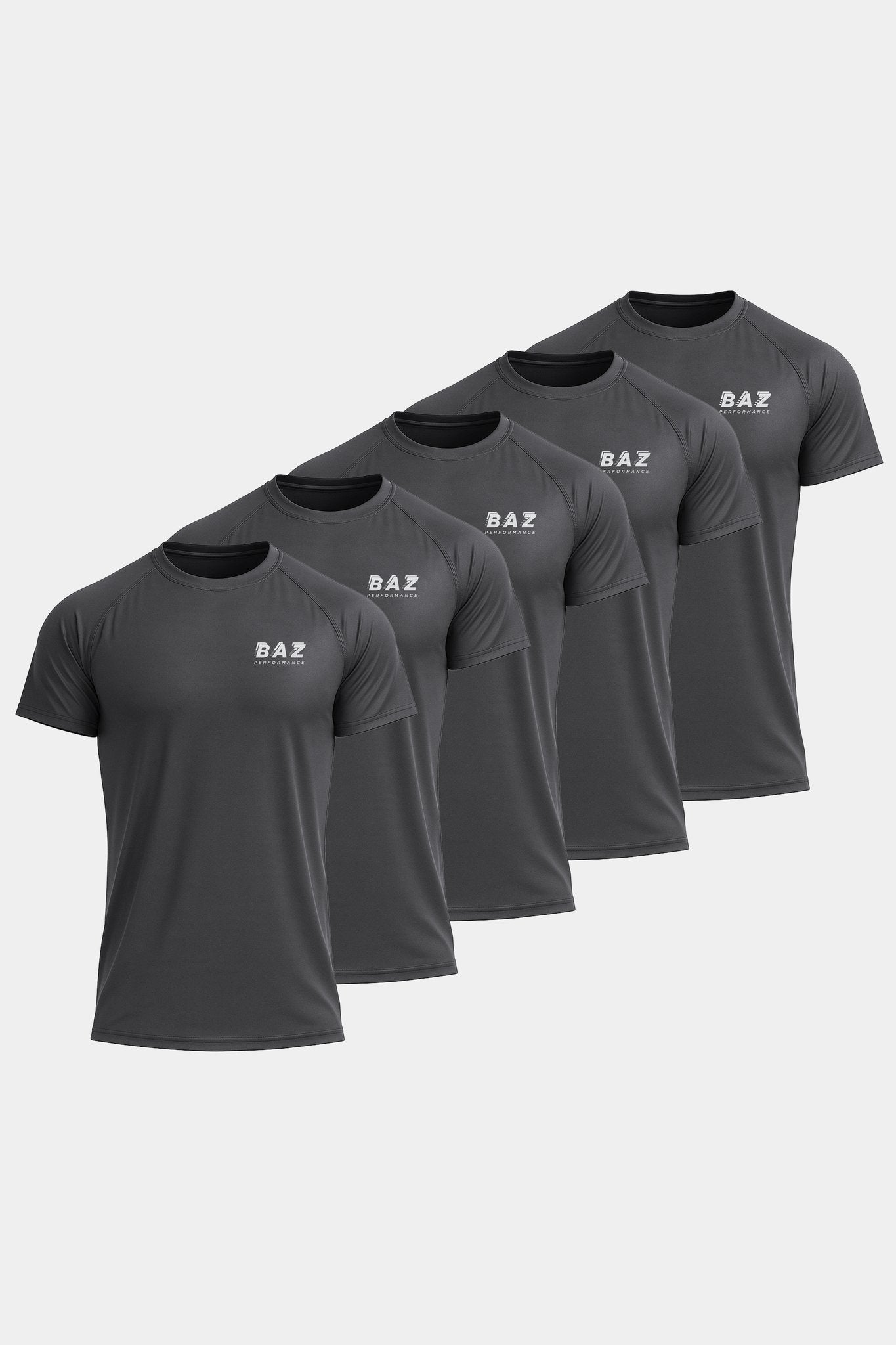 Pack de 5 - T-shirt Elite Gris