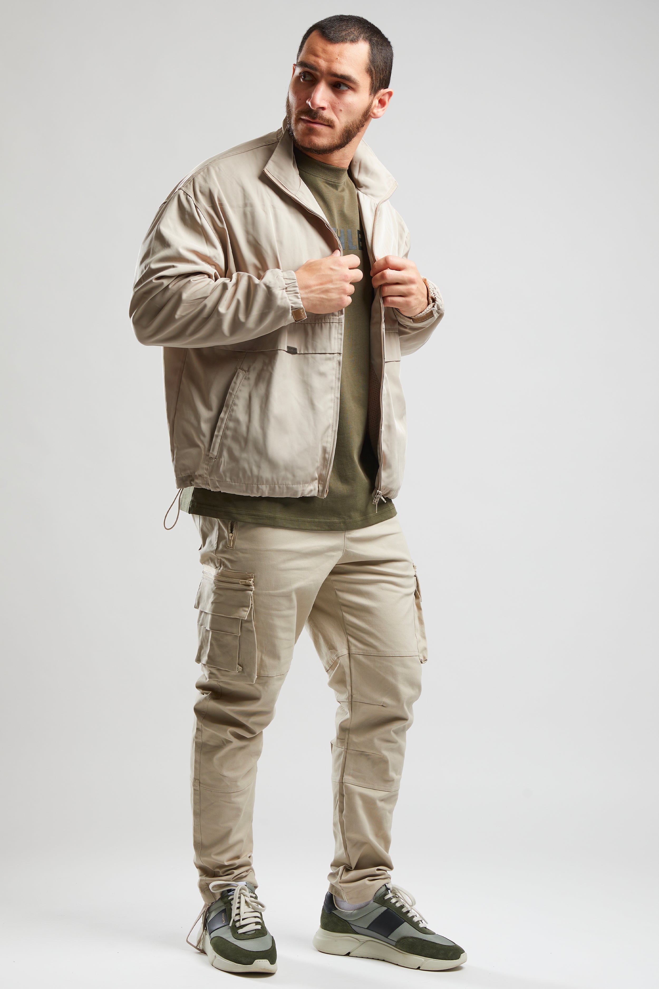 pantalon beige 