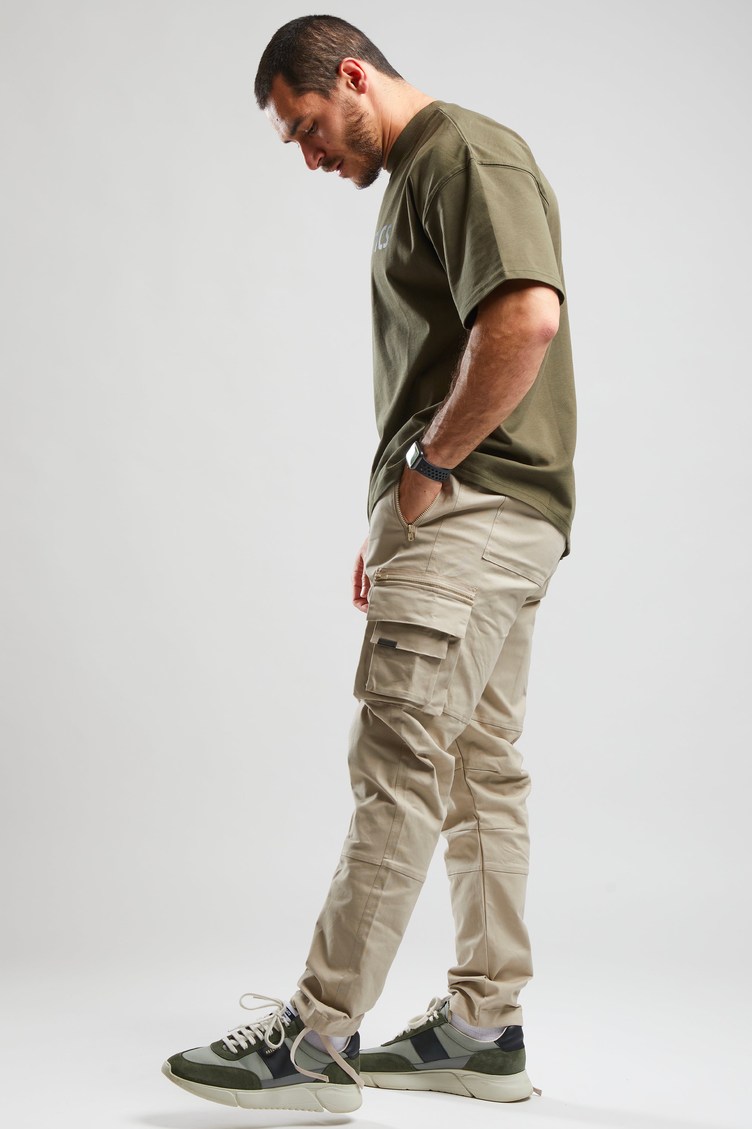 Pantalon Cargo - Beige