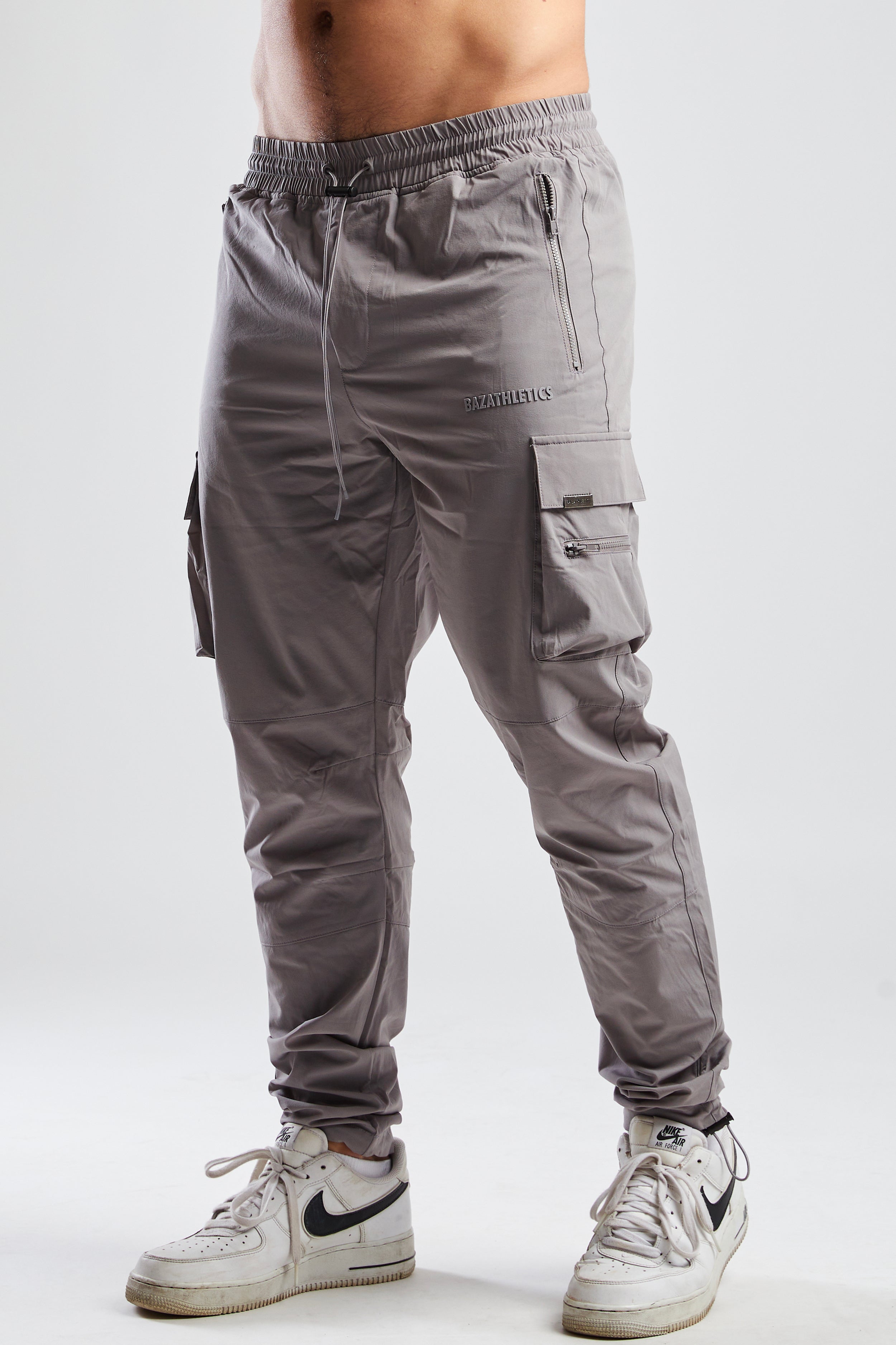 Premium Cargo Pant - Light Grey