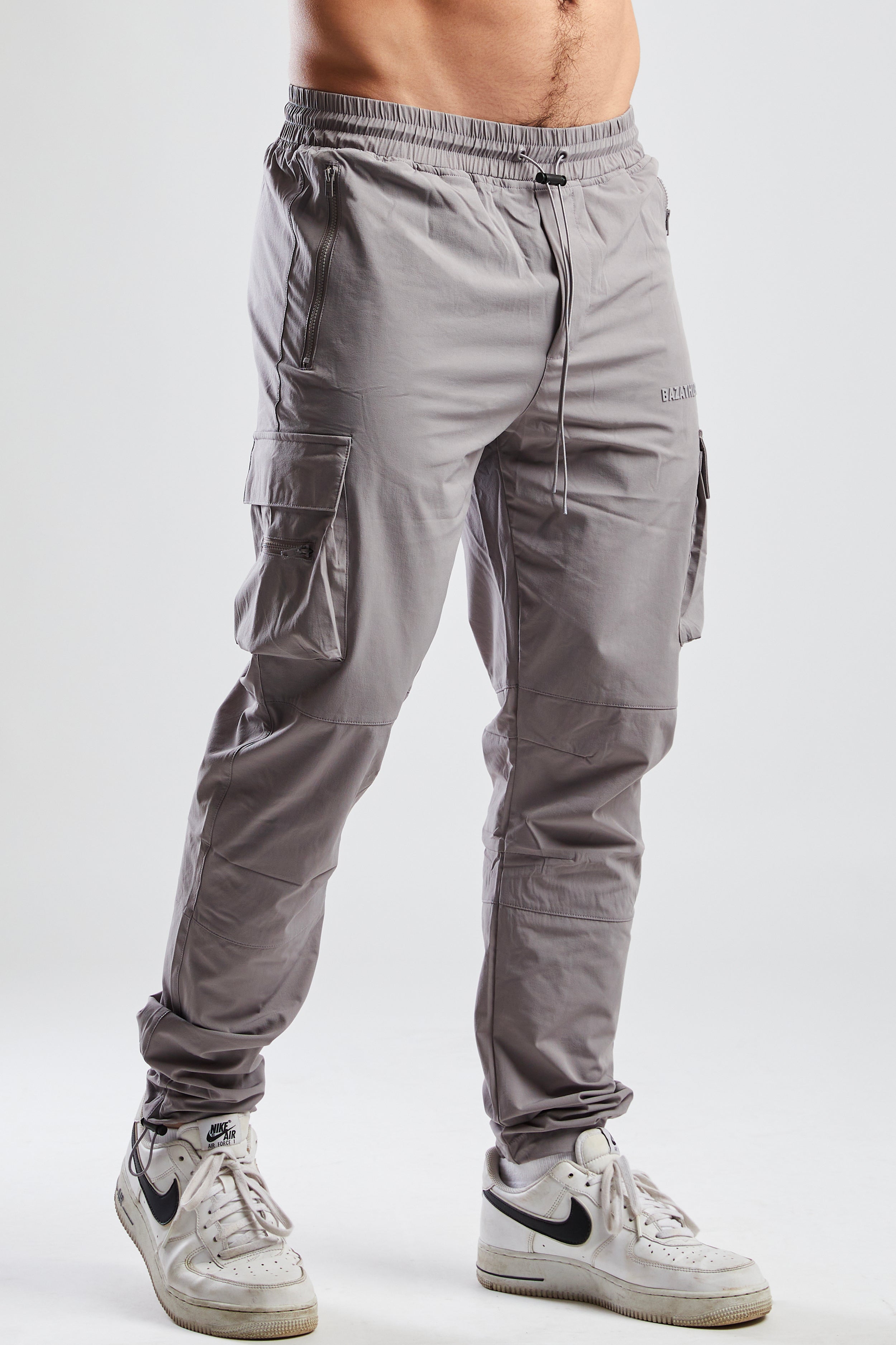 Premium Cargo Pant - Light Grey