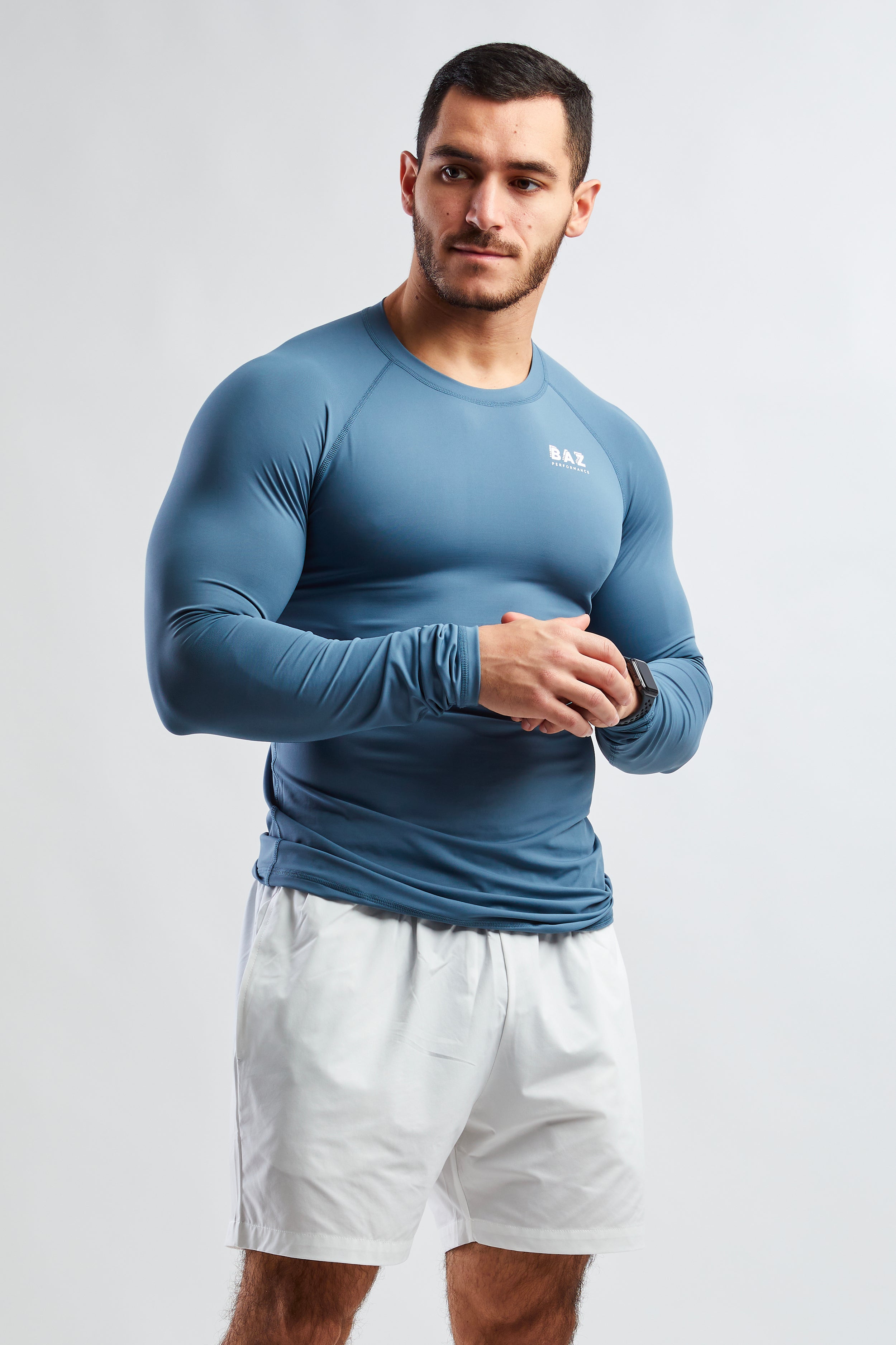 Performance Long Sleeve T-Shirt - Blue