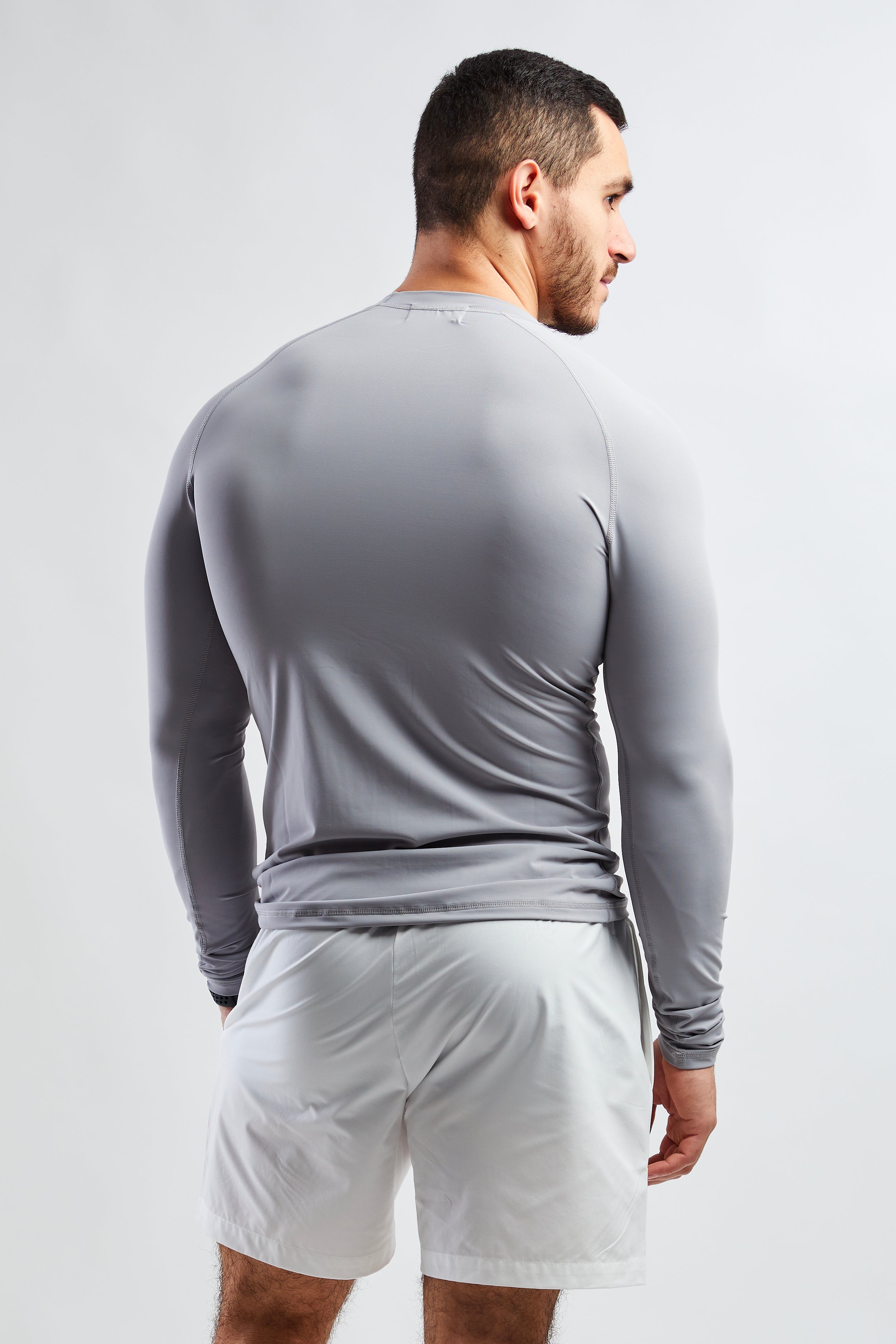 Performance Long Sleeve T-Shirt - Light Grey